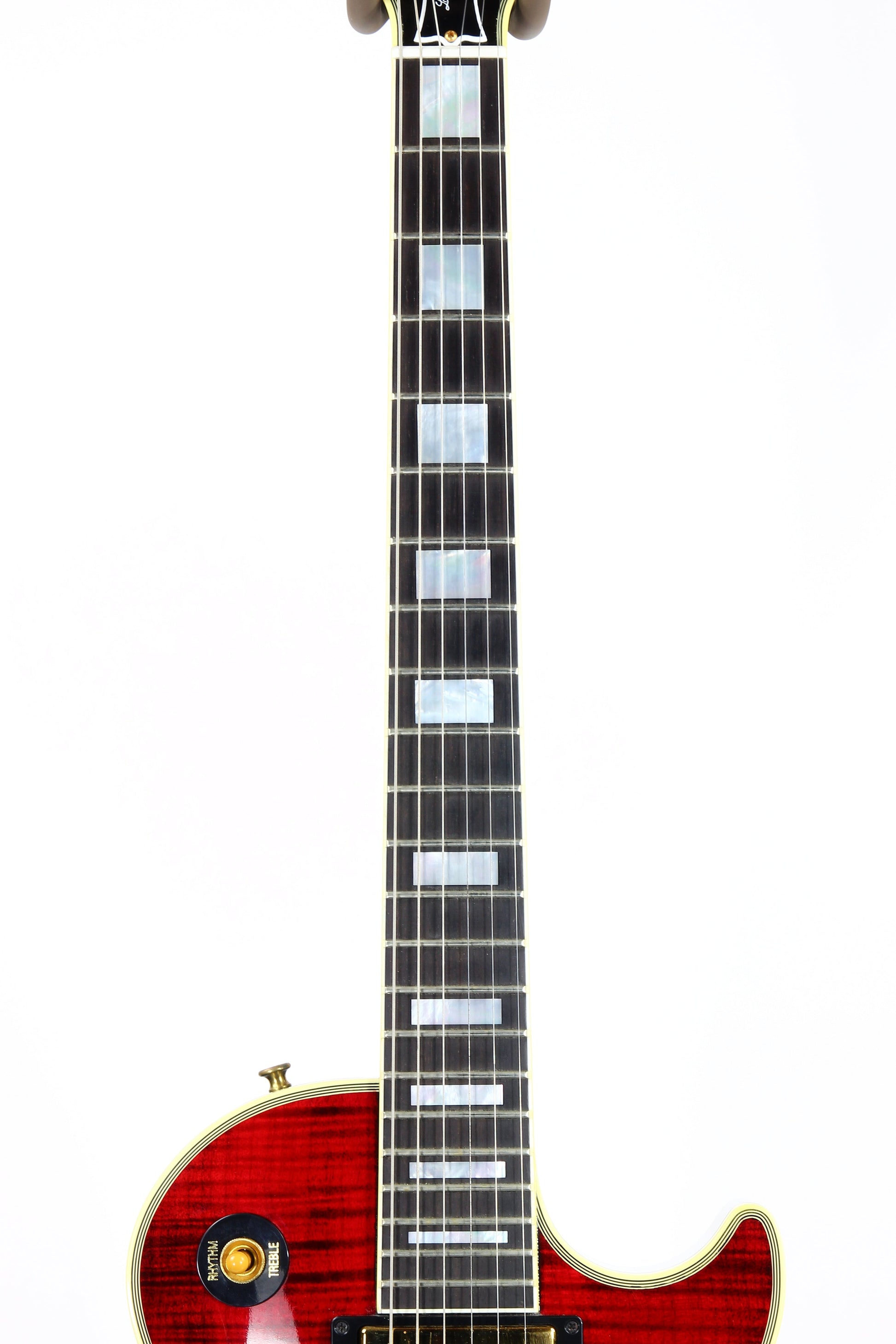 RED TIGER! Gibson Custom Shop 1968 Reissue Les Paul Custom - Figured, '68 Historic Flametop! Fire, Ebony Board!