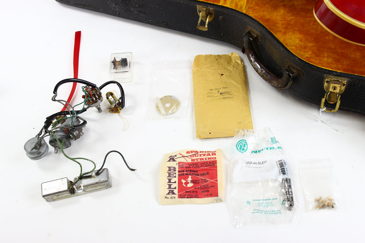 1961 Gibson ES-355 TDSV Cherry 2 PAF Humbuckers Vintage Guitar | Original Case 335 345