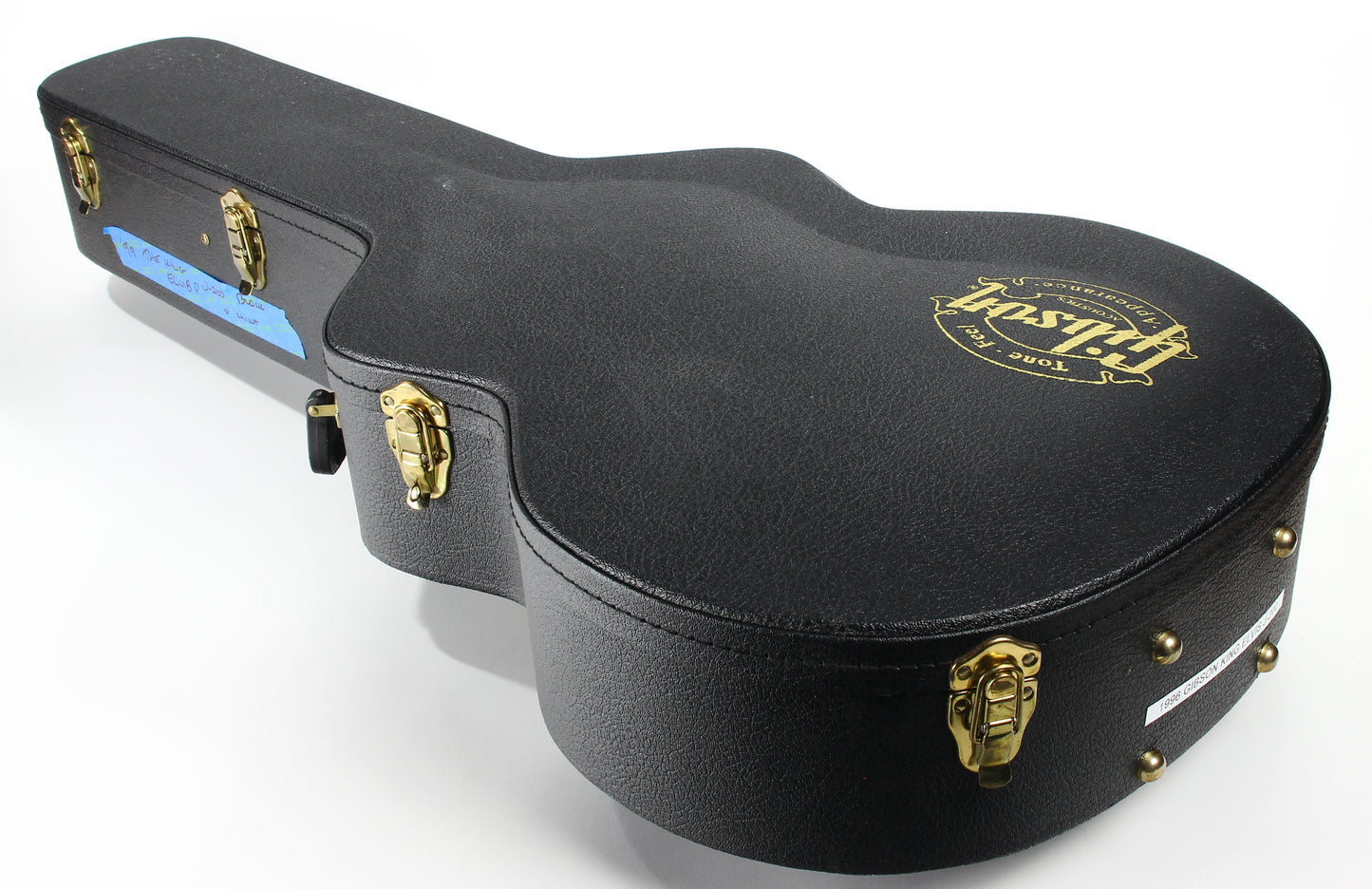 1996 Gibson Limited Edition The King Elvis Presley J-200 Ebony Black SJ200 - Flattop Jumbo Acoustic