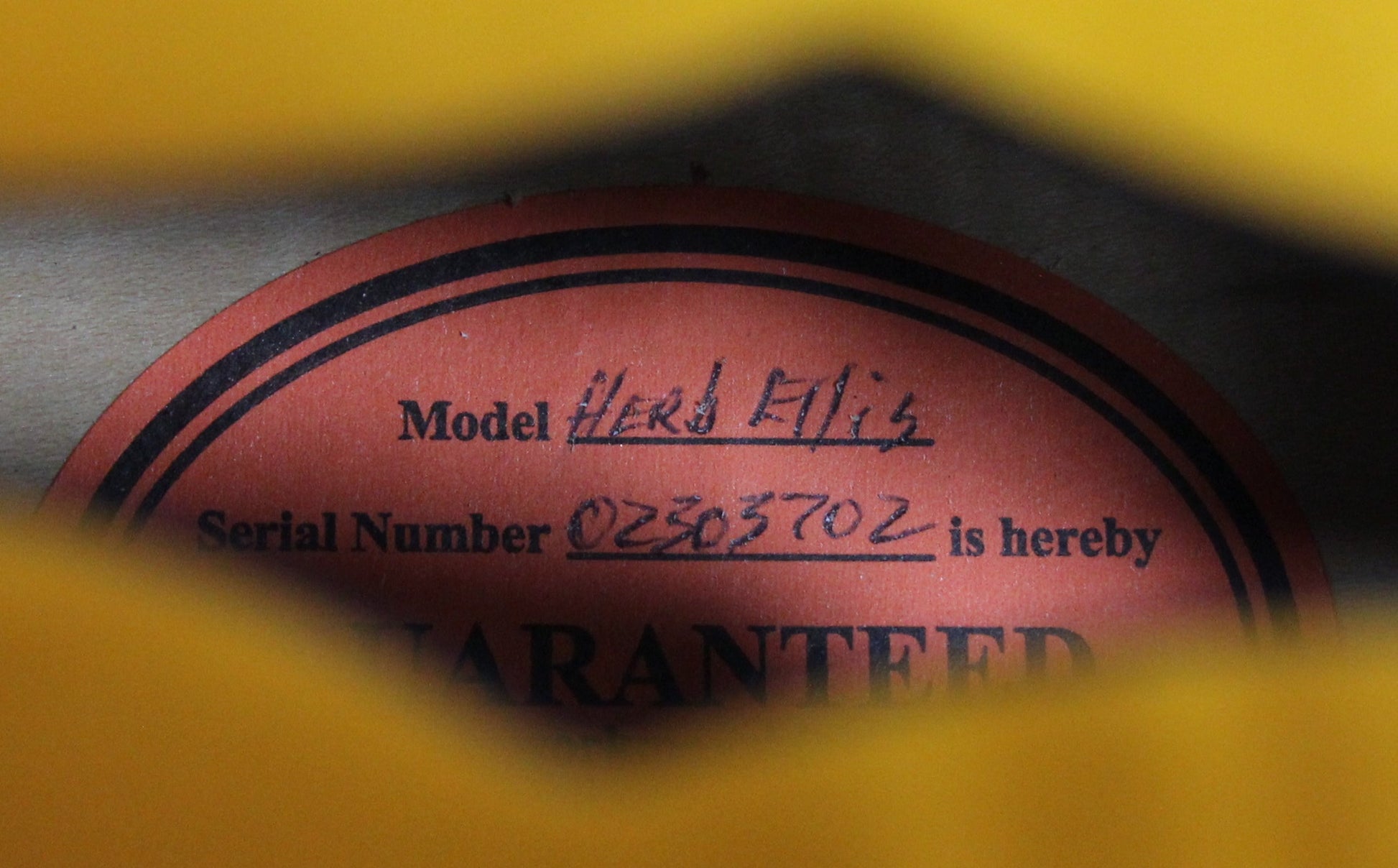 MINTY 2003 Gibson Herb Ellis ES-165 Signature Model Archtop - Floating BJB Pickup, Light Burst, es-175, l5, es-335