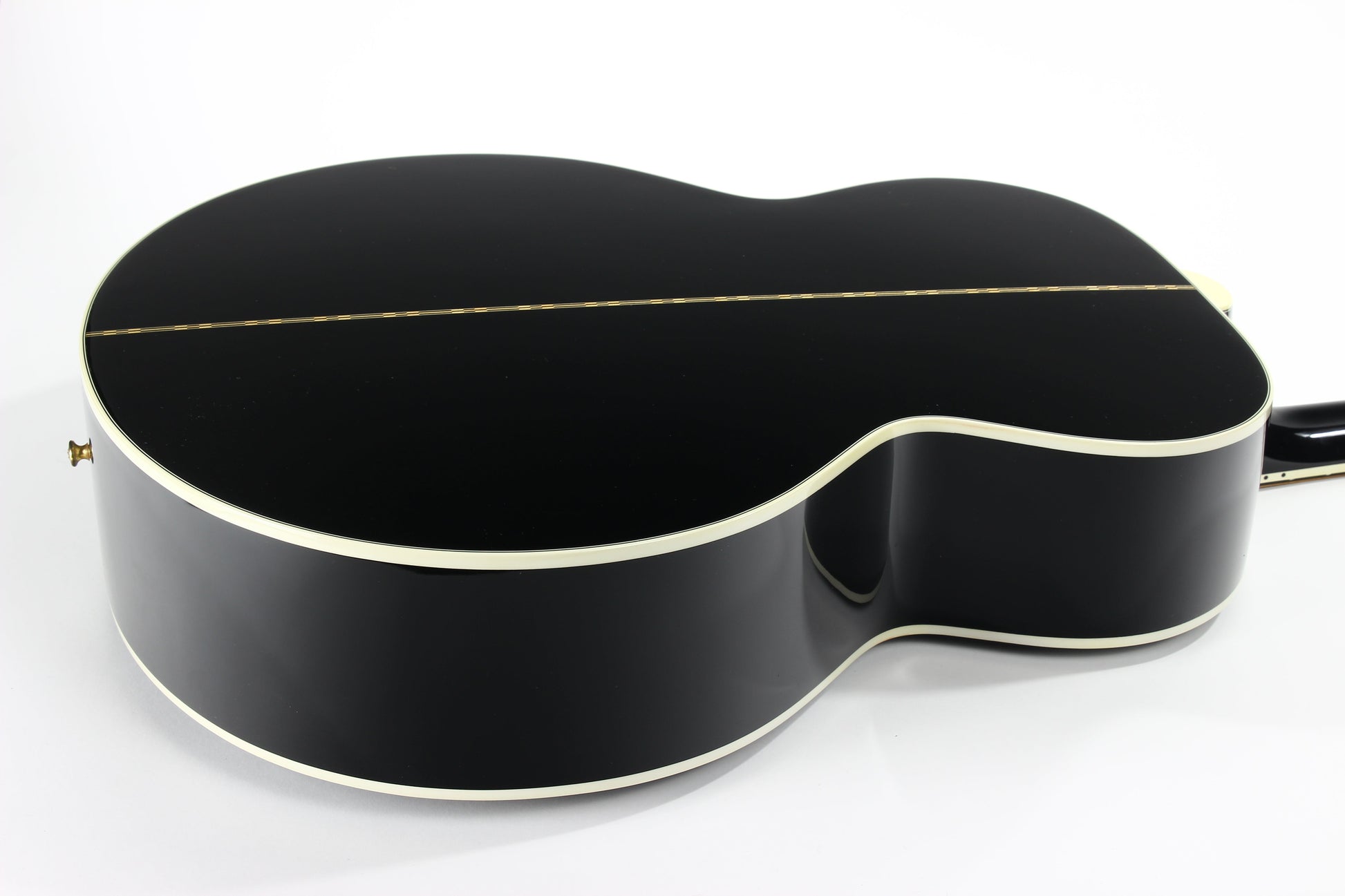 1996 Gibson Limited Edition The King Elvis Presley J-200 Ebony Black SJ200 - Flattop Jumbo Acoustic