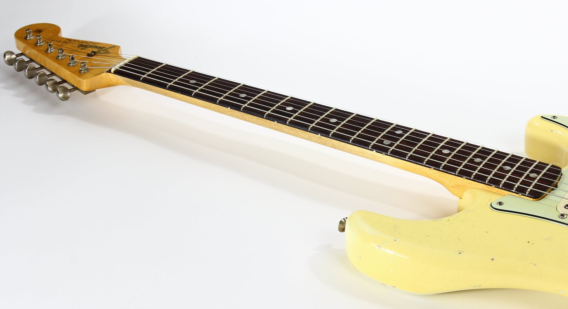 2009 Fender Custom Shop Masterbuilt 1965 Stratocaster Heavy Relic NAMM DISPLAY-- '65 Strat ASH BODY, Olympic White, MARK KENDRICK