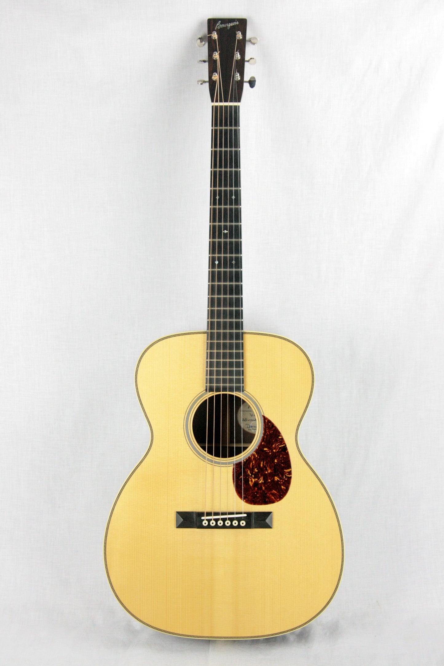 2010 Bourgeois OM Vintage Adirondack Spruce Madagascar Rosewood! Herringbone Inlay! Ziricote