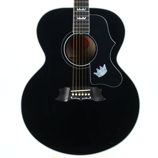 1996 Gibson Limited Edition The King Elvis Presley J-200 Ebony Black SJ200 - Flattop Jumbo Acoustic