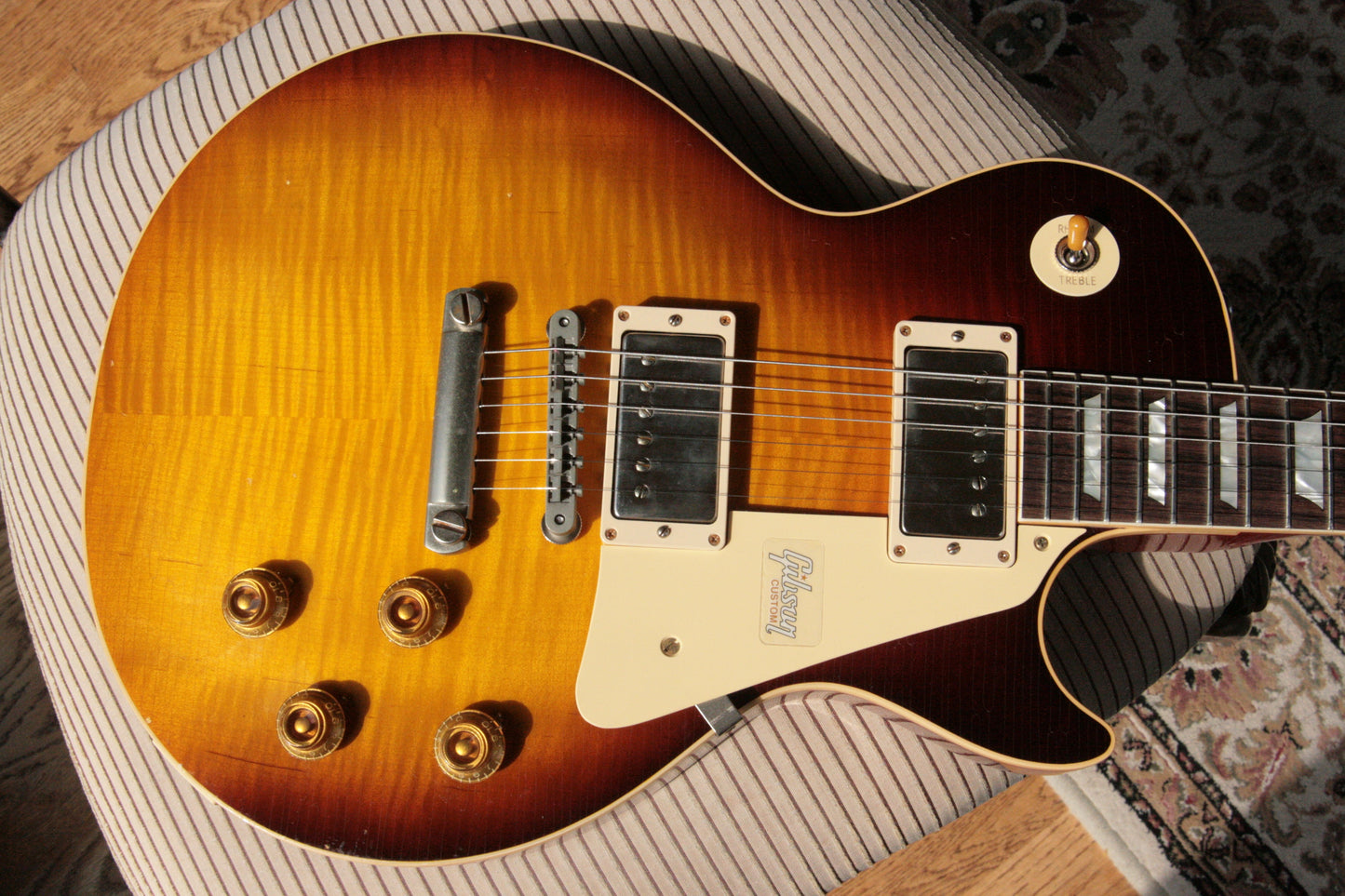 2018 Gibson AGED 1958 Les Paul Historic Reissue! R8 58 Dark Bourbon Fade Custom Shop TH Specs