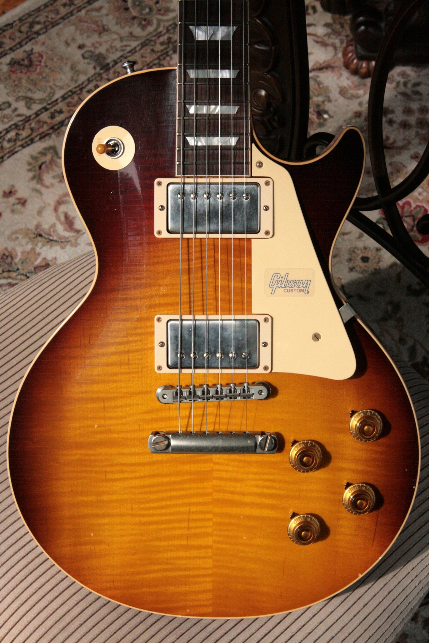 2018 Gibson AGED 1958 Les Paul Historic Reissue! R8 58 Dark Bourbon Fade Custom Shop TH Specs
