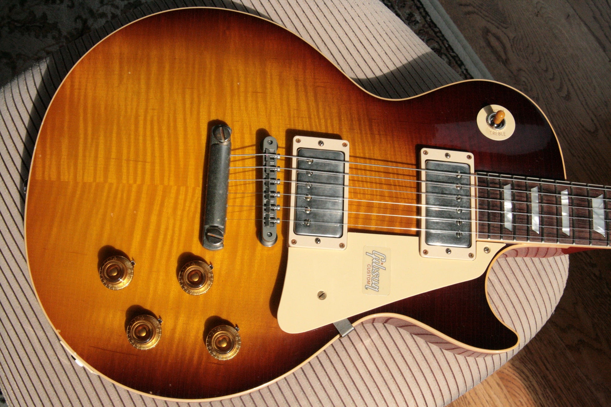 2018 Gibson AGED 1958 Les Paul Historic Reissue! R8 58 Dark Bourbon Fade Custom Shop TH Specs