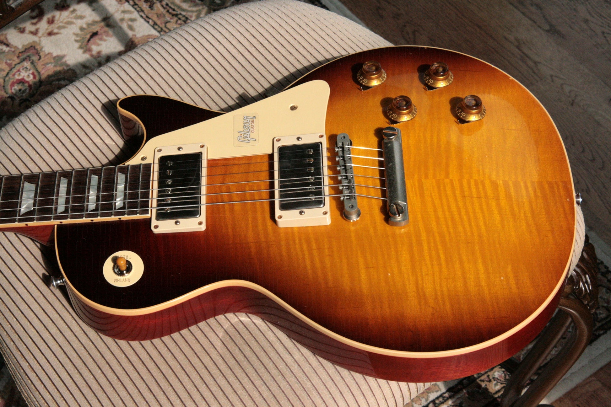 2018 Gibson AGED 1958 Les Paul Historic Reissue! R8 58 Dark Bourbon Fade Custom Shop TH Specs