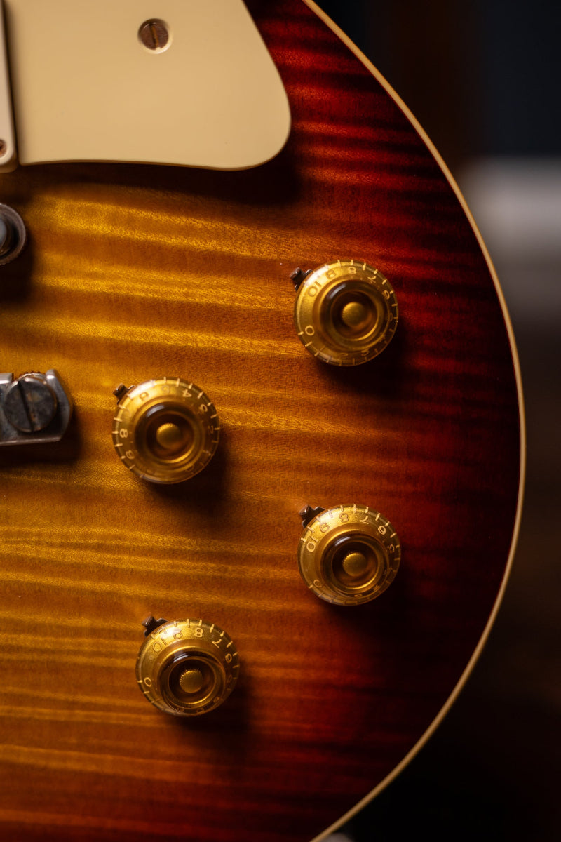 2019 Gibson 1959 Les Paul Reissue 60th Anniversary Gold Book Electric Guitar - Heritage Burst