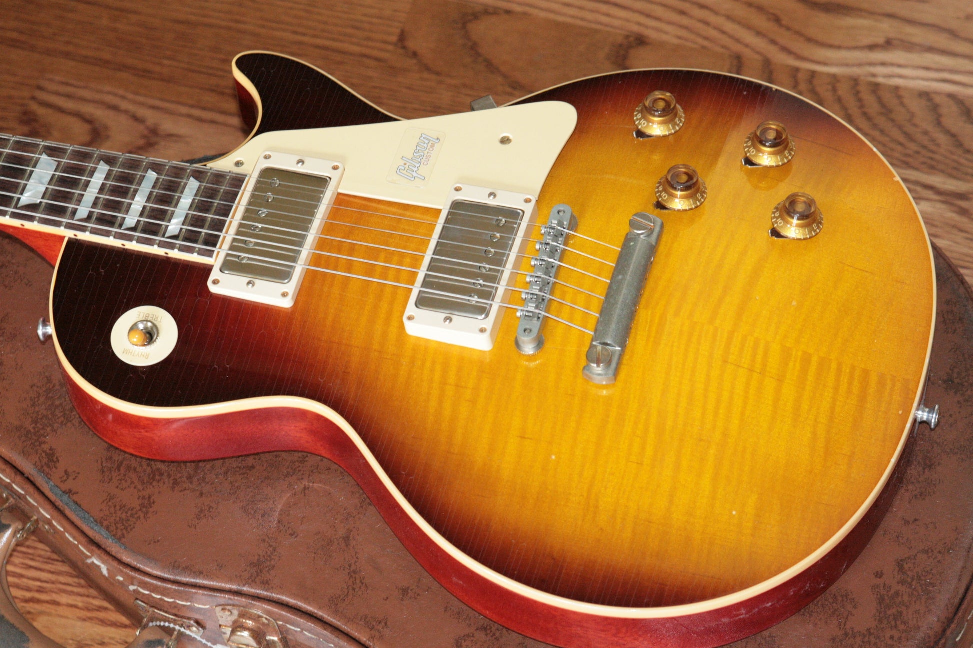 2018 Gibson AGED 1958 Les Paul Historic Reissue! R8 58 Dark Bourbon Fade Custom Shop TH Specs