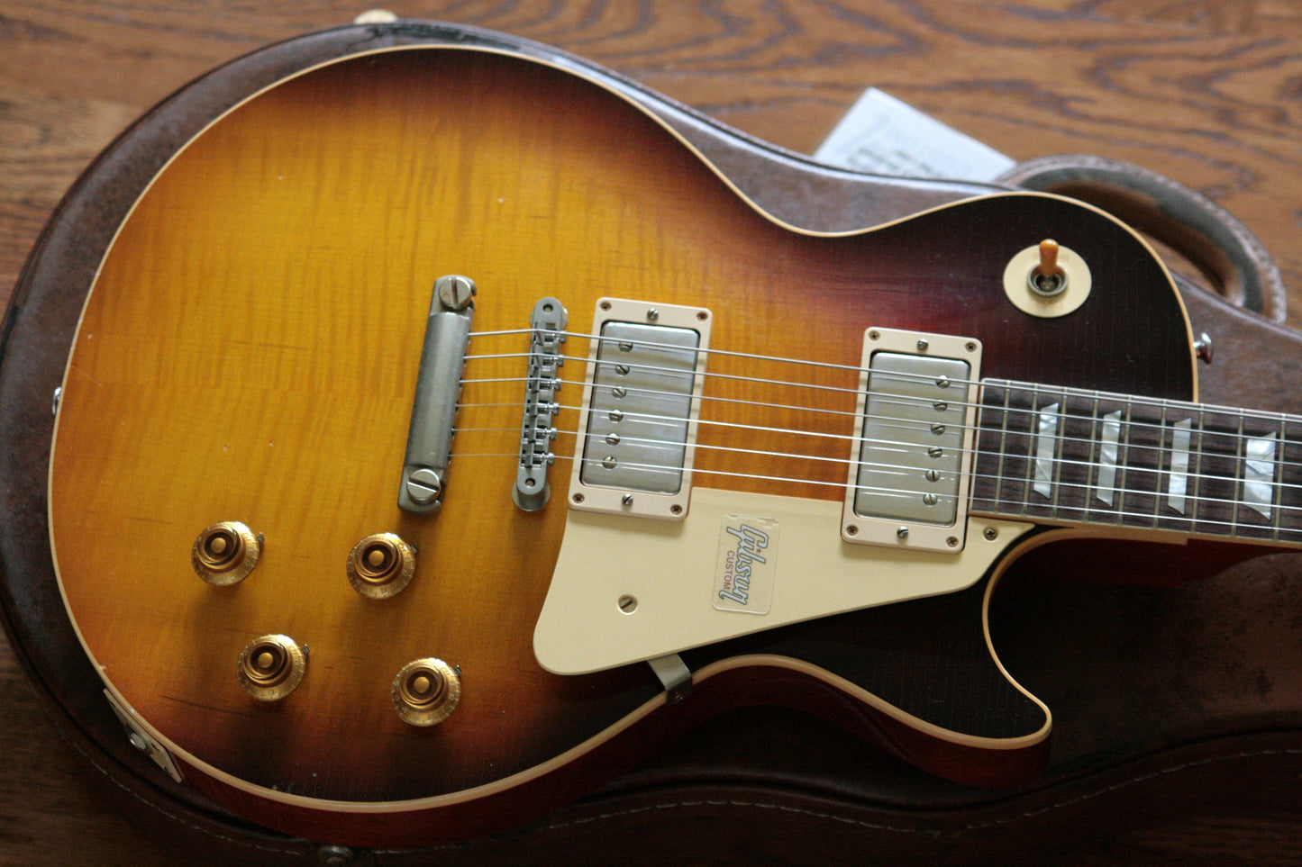 2018 Gibson AGED 1958 Les Paul Historic Reissue! R8 58 Dark Bourbon Fade Custom Shop TH Specs