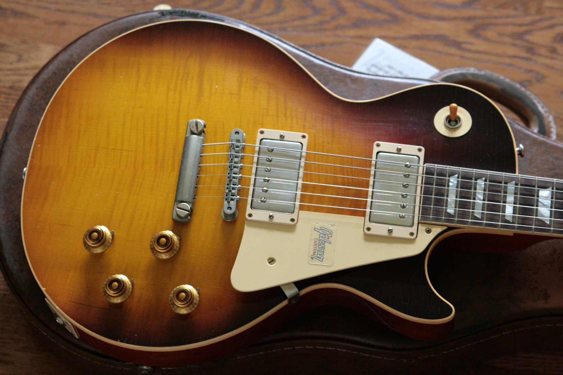 2018 Gibson AGED 1958 Les Paul Historic Reissue! R8 58 Dark Bourbon Fade Custom Shop TH Specs