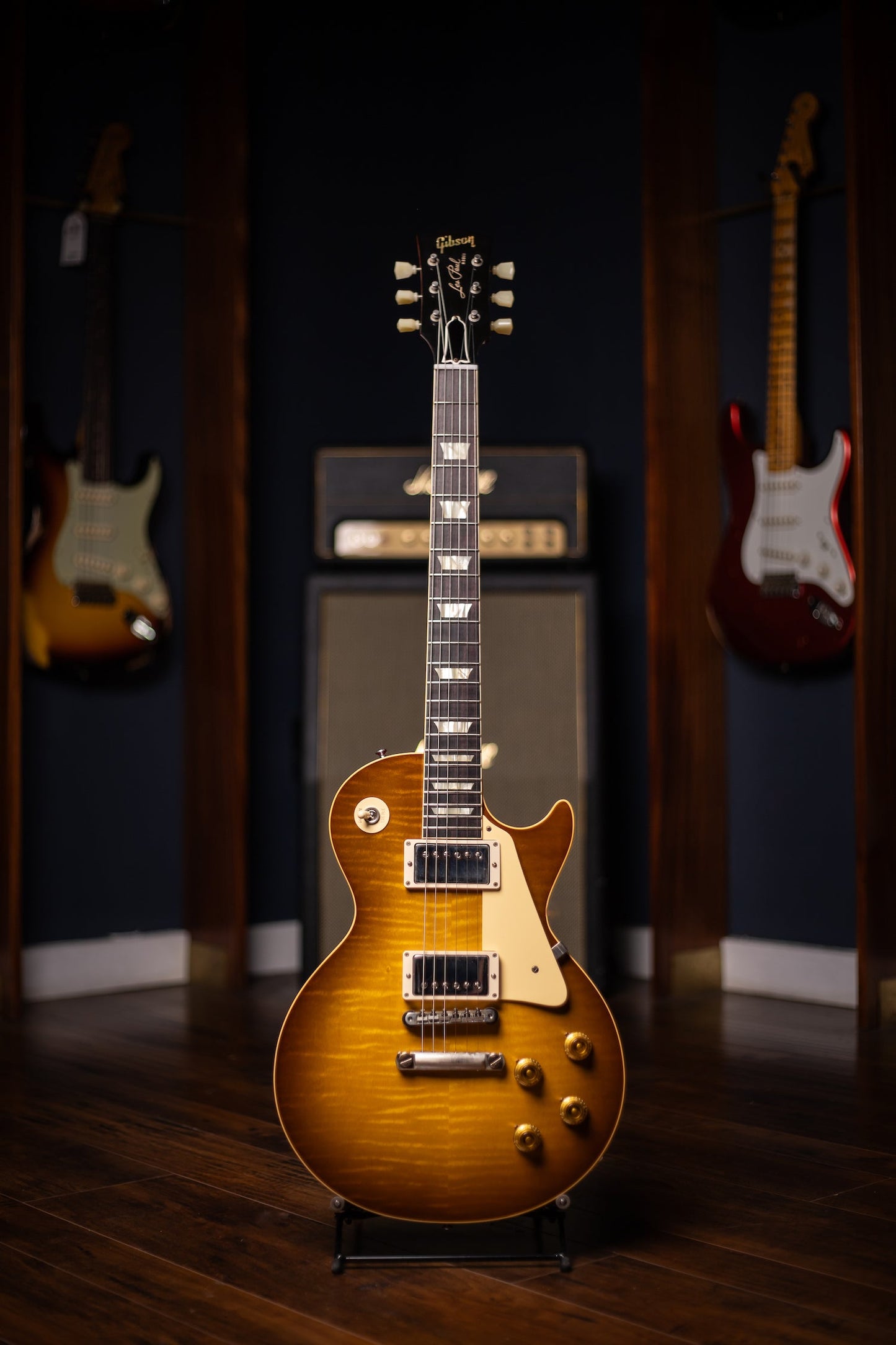 2022 Gibson Custom Shop 1959 Les Paul Reissue VOS LPR9 Electric Guitar - Golden Poppy