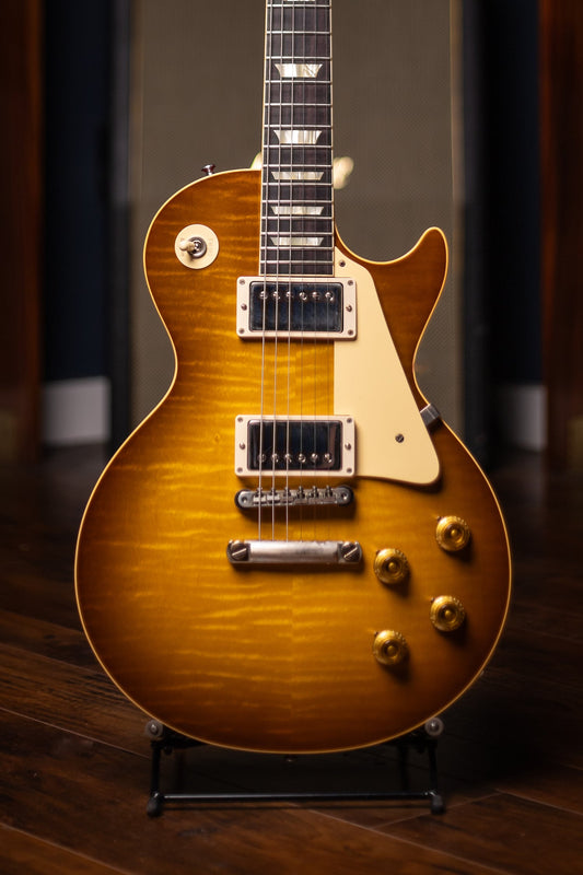 2022 Gibson Custom Shop 1959 Les Paul Reissue VOS LPR9 Electric Guitar - Golden Poppy
