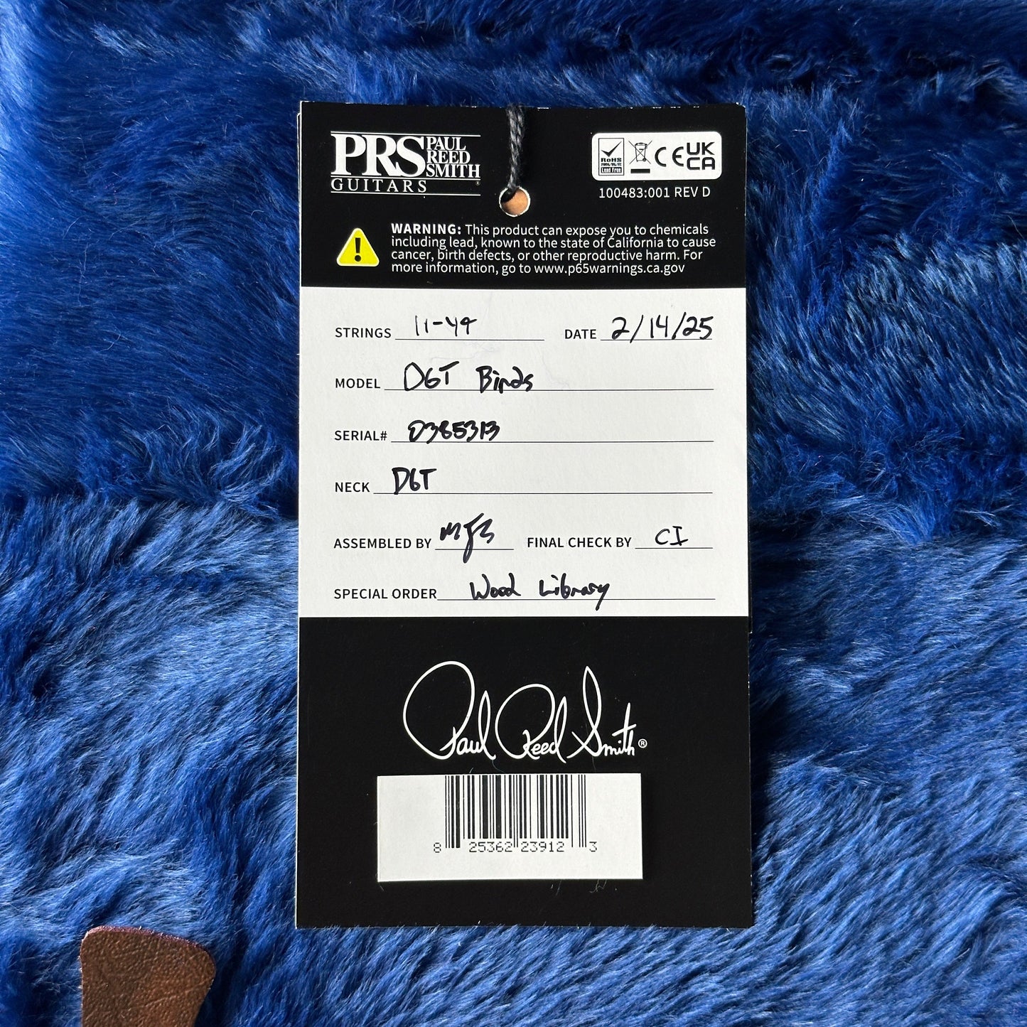 PRS Wood Library DGT 10 Top Eriza Verde Smokeburst Swamp Ash Maple/Ebony w/case