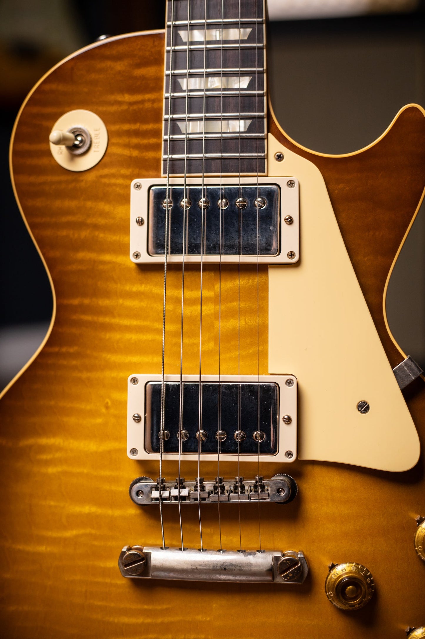 2022 Gibson Custom Shop 1959 Les Paul Reissue VOS LPR9 Electric Guitar - Golden Poppy