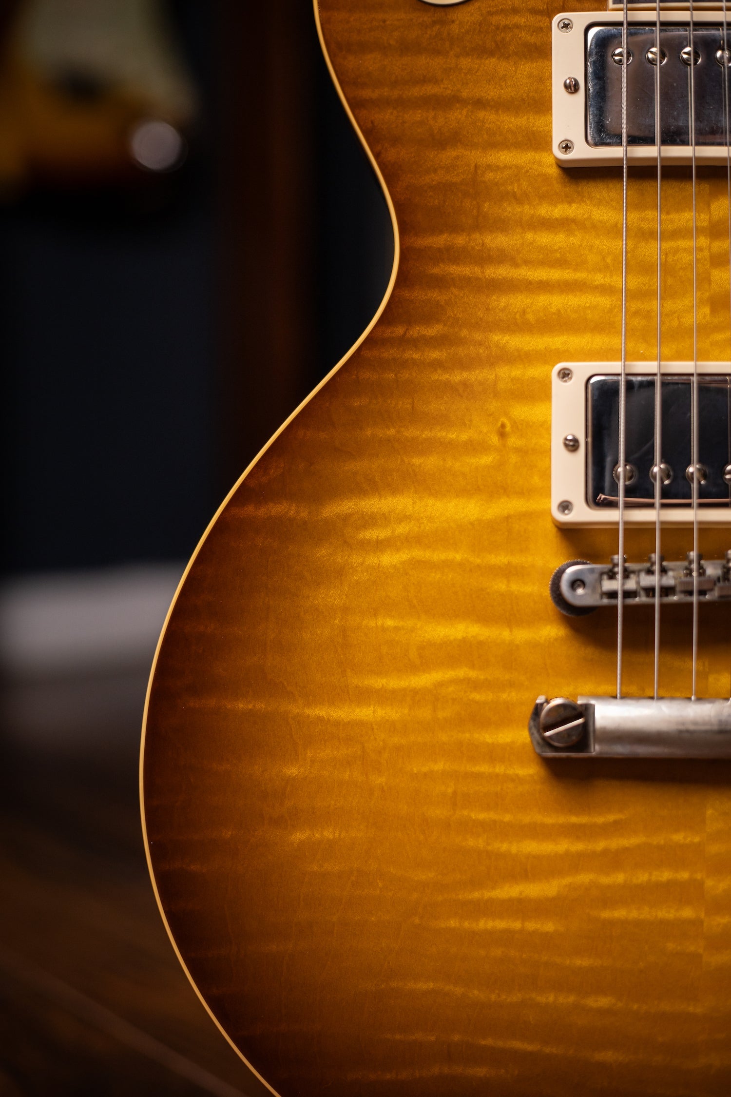 2022 Gibson Custom Shop 1959 Les Paul Reissue VOS LPR9 Electric Guitar - Golden Poppy