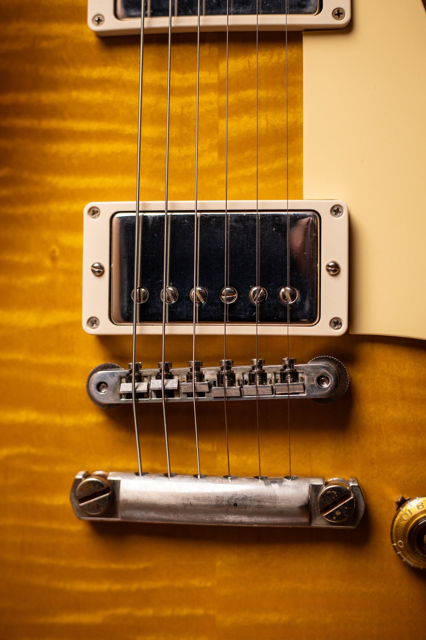 2022 Gibson Custom Shop 1959 Les Paul Reissue VOS LPR9 Electric Guitar - Golden Poppy
