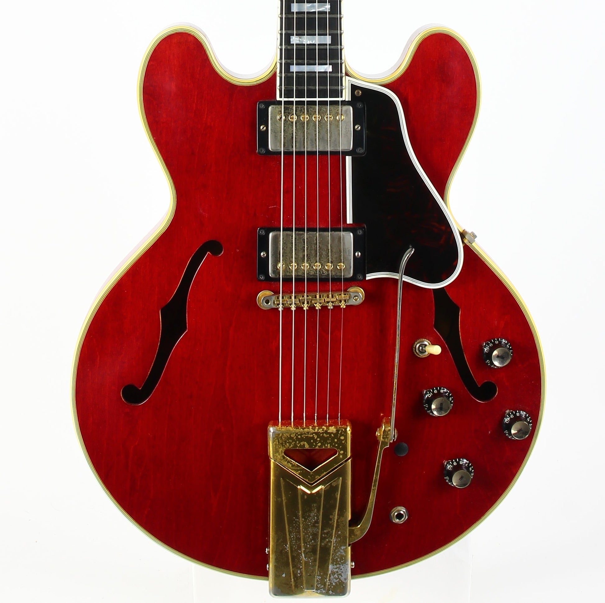 1961 Gibson ES-355 TDSV Cherry 2 PAF Humbuckers Vintage Guitar | Original Case 335 345
