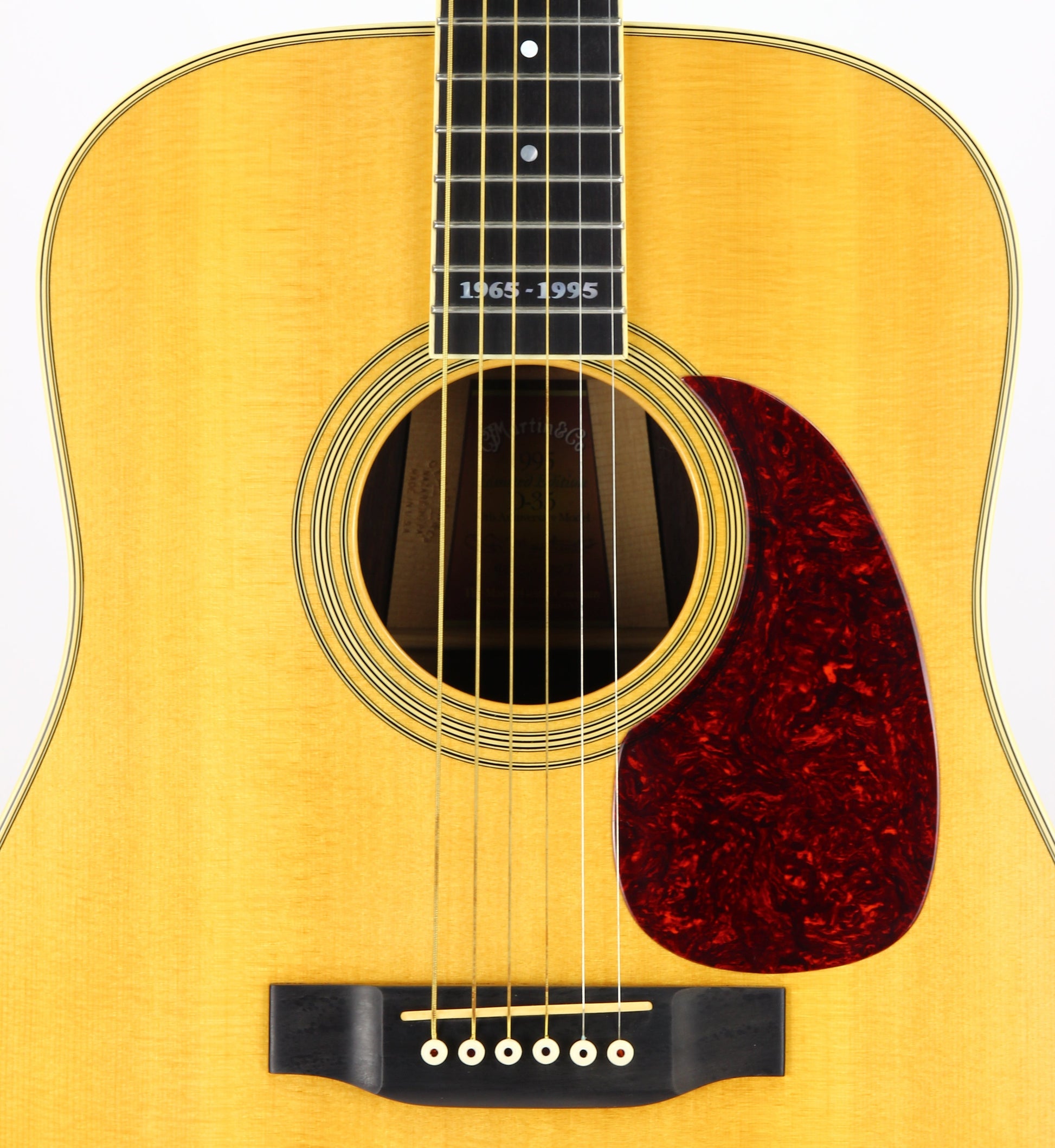 MINT! 1995 Martin D-35 30th Anniversary BRAZILIAN ROSEWOOD Limited Edition Acoustic Guitar 1965-1995