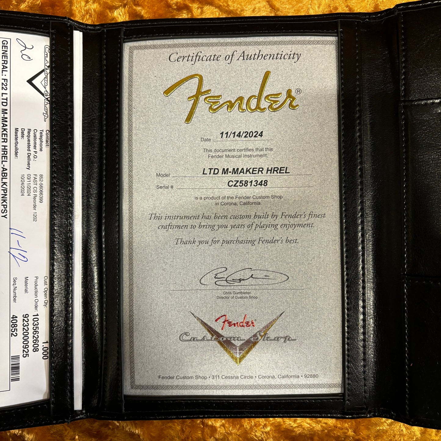 Fender Custom Shop Limited Mischief Maker Heavy Relic - Aged Black over Pink Paisley