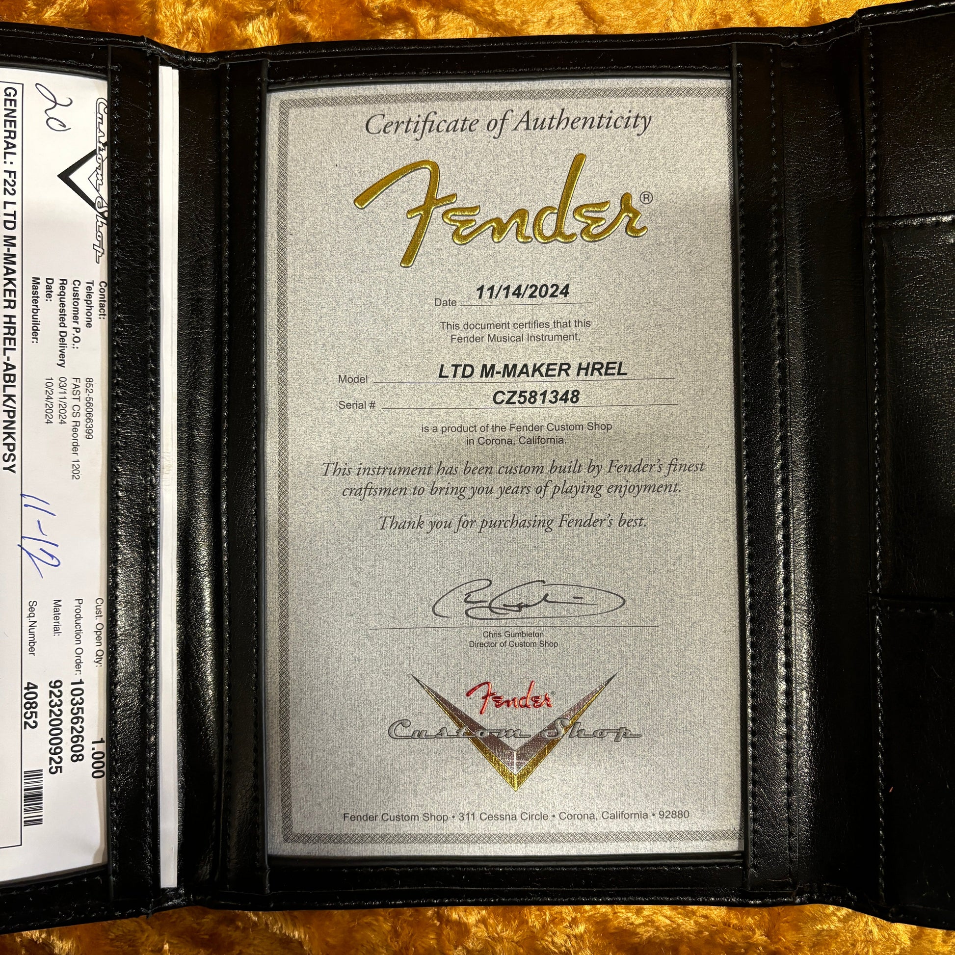 Fender Custom Shop Limited Mischief Maker Heavy Relic - Aged Black over Pink Paisley
