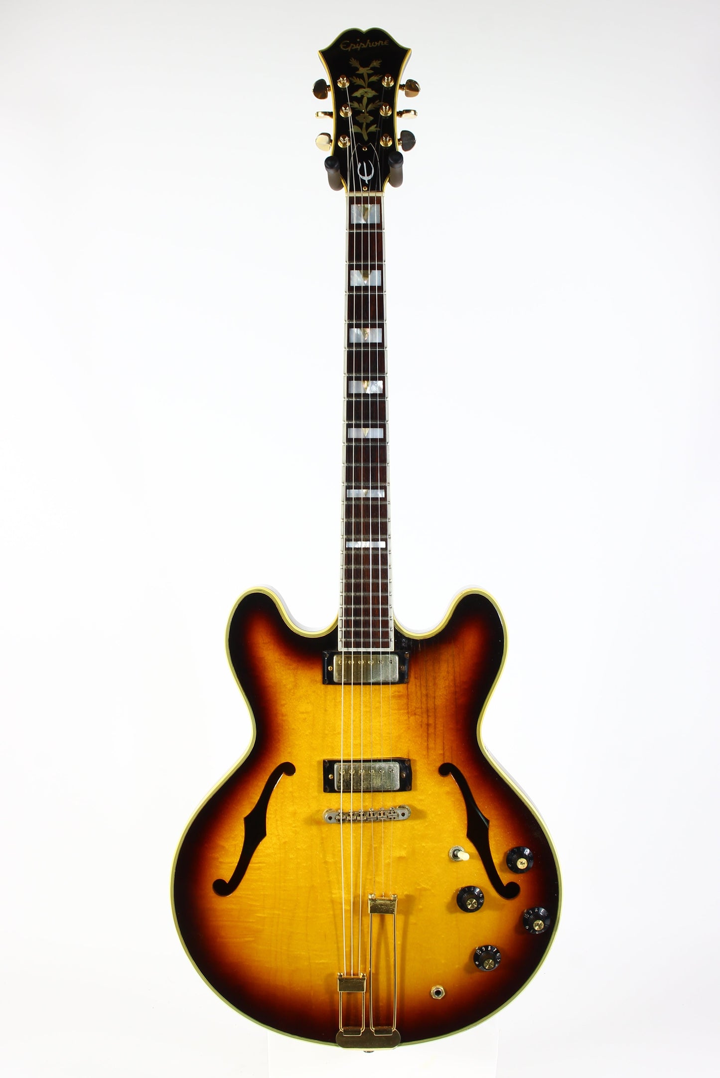 1967 Epiphone Sheraton E212T Sunburst Gibson Kalamazoo USA made Vintage Guitar ES-355 335