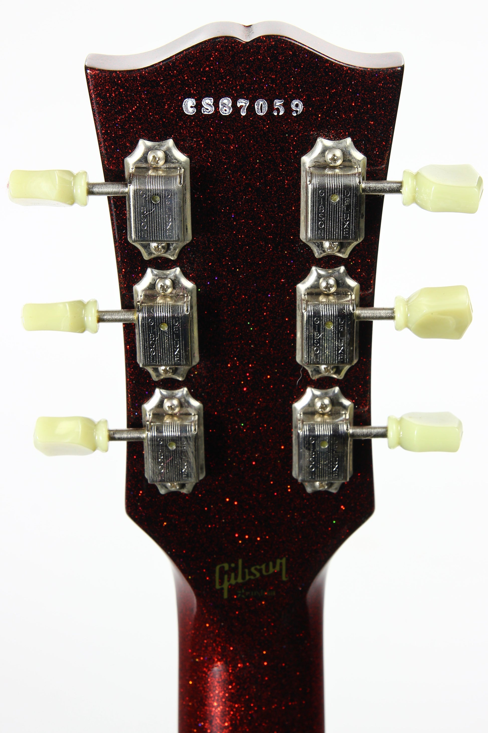 2008 Gibson Custom Shop 1963 ES-335 Red Sparkle -- MATCHING HEADSTOCK, Historic '63 Reissue, Block Inlays