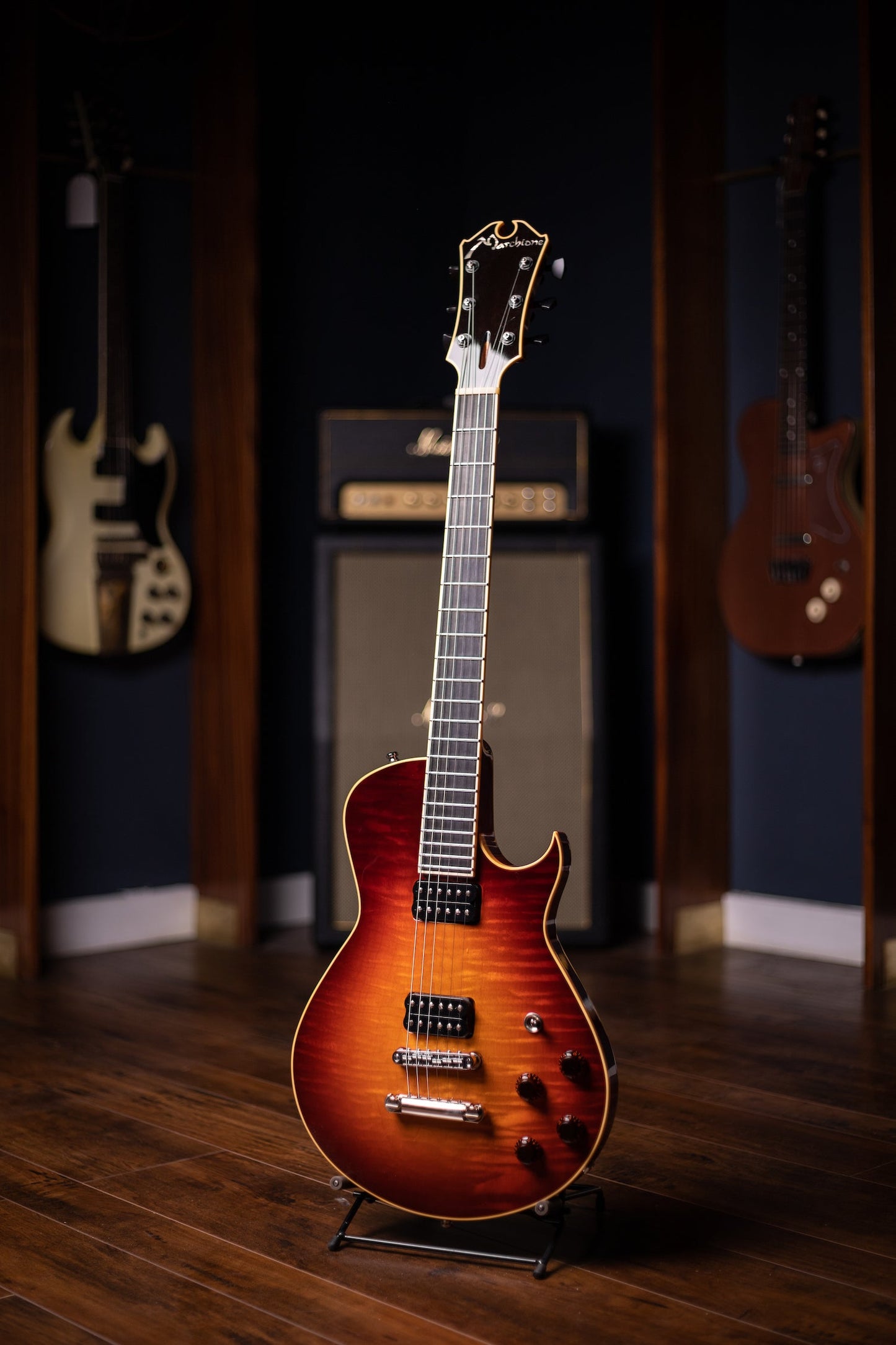2021 Marchione Master Burst Electric Guitar - Sunburst