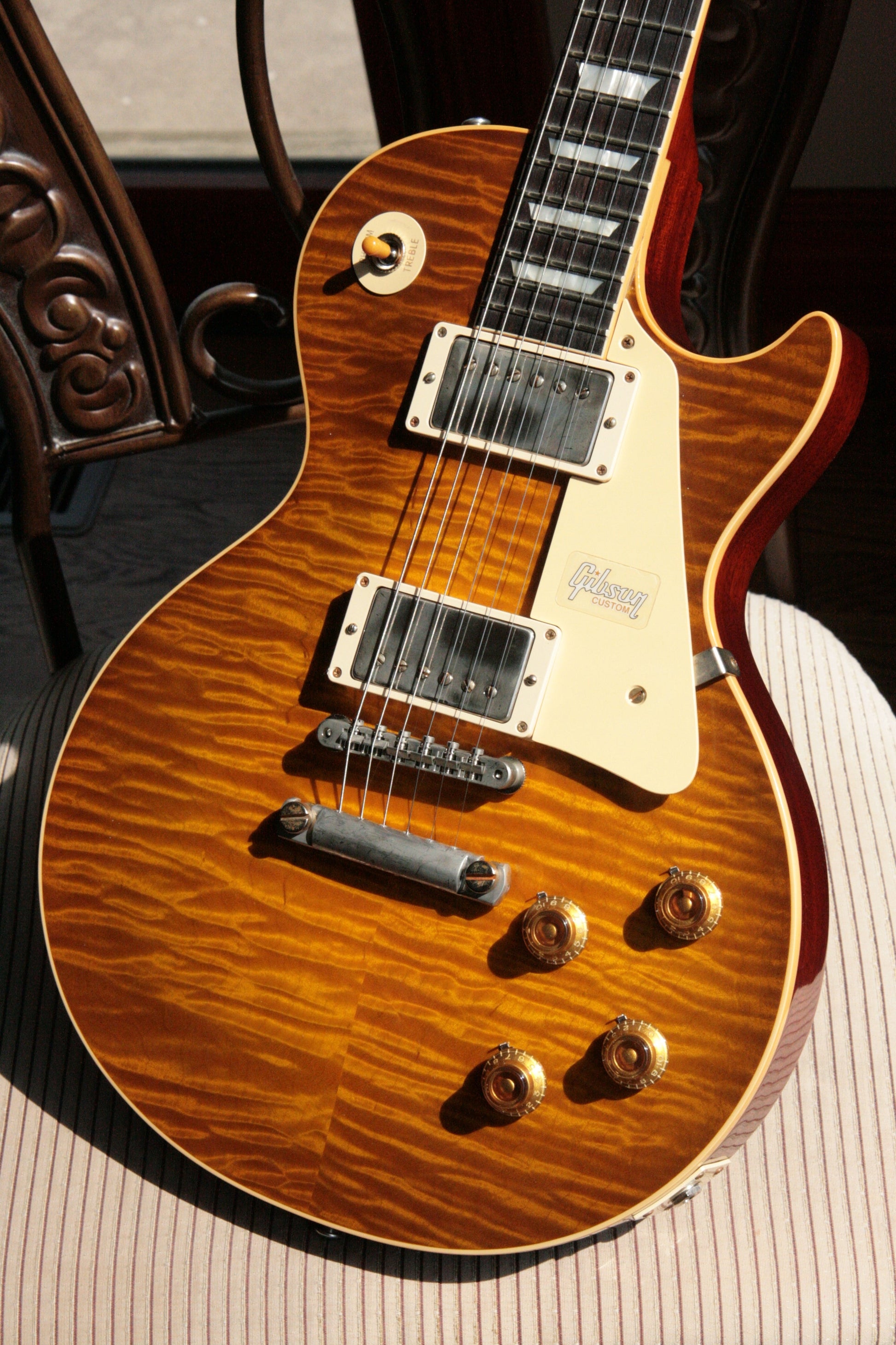 2018 Gibson 1959 Les Paul KILLER TOP Historic Reissue! R9 59 DIRTY GREEN LEMON Custom Shop TH Spec