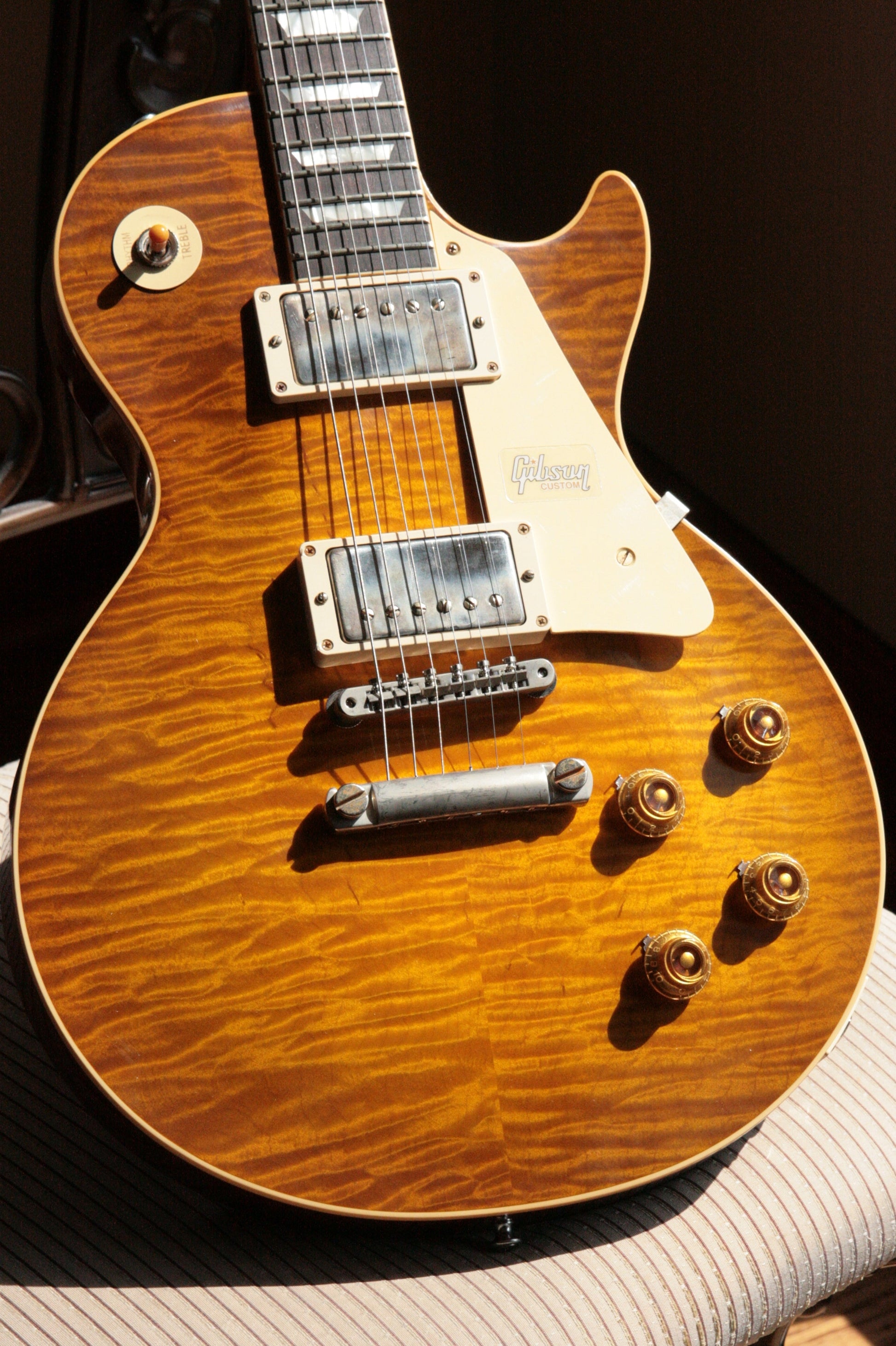2018 Gibson 1959 Les Paul KILLER TOP Historic Reissue! R9 59 DIRTY GREEN LEMON Custom Shop TH Spec