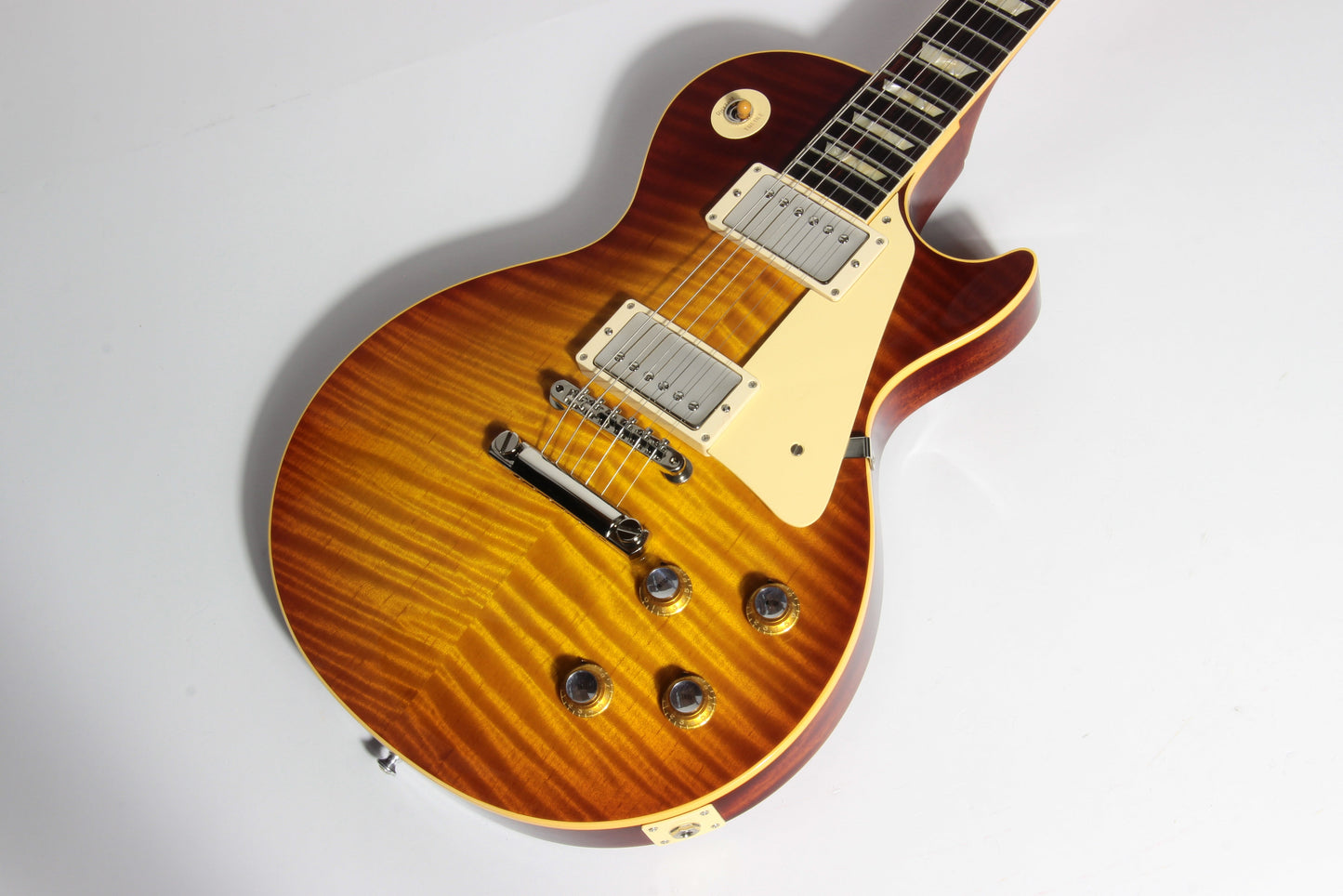 2020 Gibson Custom Shop 1960 Les Paul Standard 60th Anniversary - Iced Tea, R0 '60 Historic Reissue Flametop
