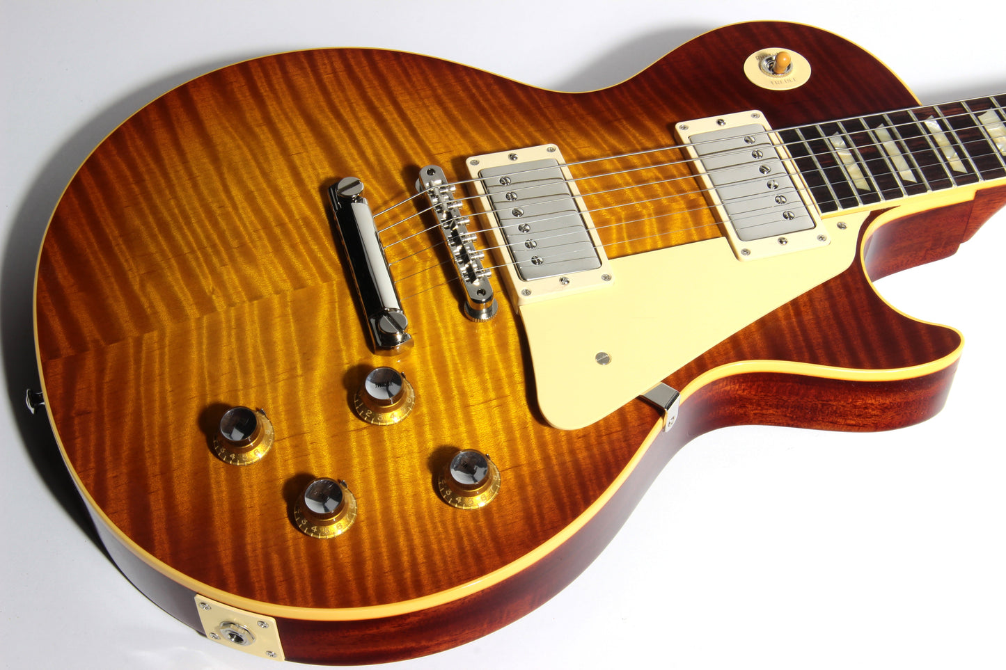 2020 Gibson Custom Shop 1960 Les Paul Standard 60th Anniversary - Iced Tea, R0 '60 Historic Reissue Flametop