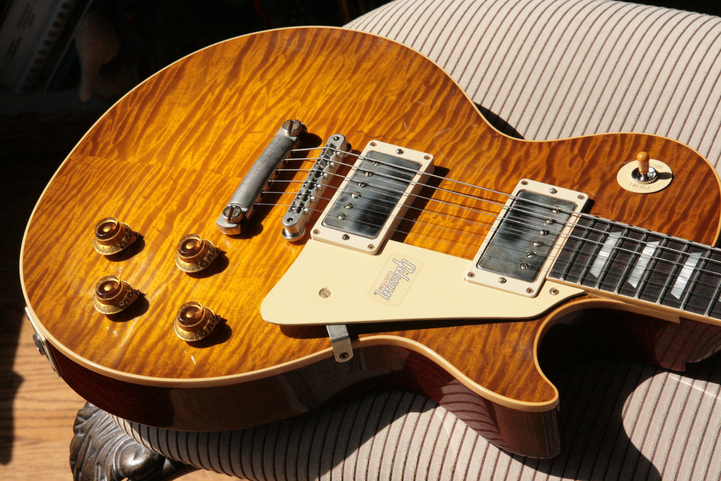 2018 Gibson 1959 Les Paul KILLER TOP Historic Reissue! R9 59 DIRTY GREEN LEMON Custom Shop TH Spec