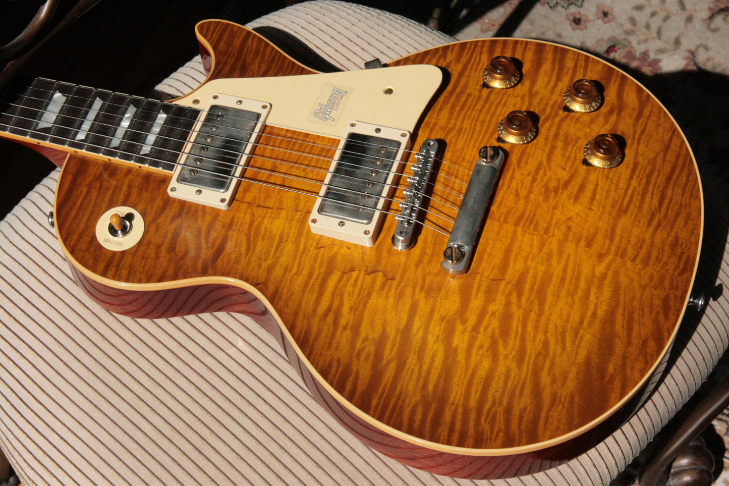 2018 Gibson 1959 Les Paul KILLER TOP Historic Reissue! R9 59 DIRTY GREEN LEMON Custom Shop TH Spec
