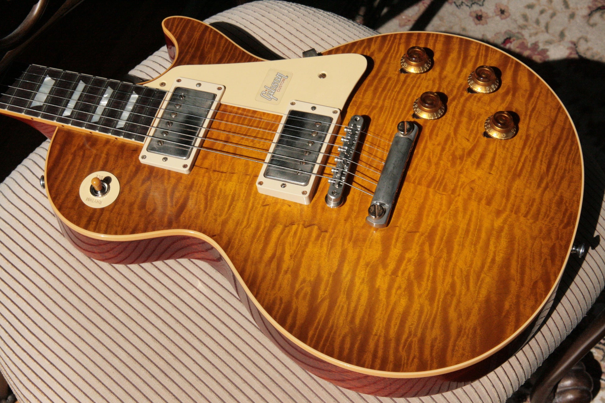 2018 Gibson 1959 Les Paul KILLER TOP Historic Reissue! R9 59 DIRTY GREEN LEMON Custom Shop TH Spec