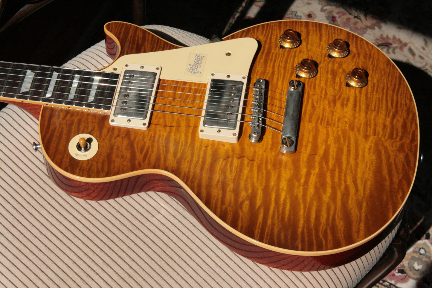2018 Gibson 1959 Les Paul KILLER TOP Historic Reissue! R9 59 DIRTY GREEN LEMON Custom Shop TH Spec