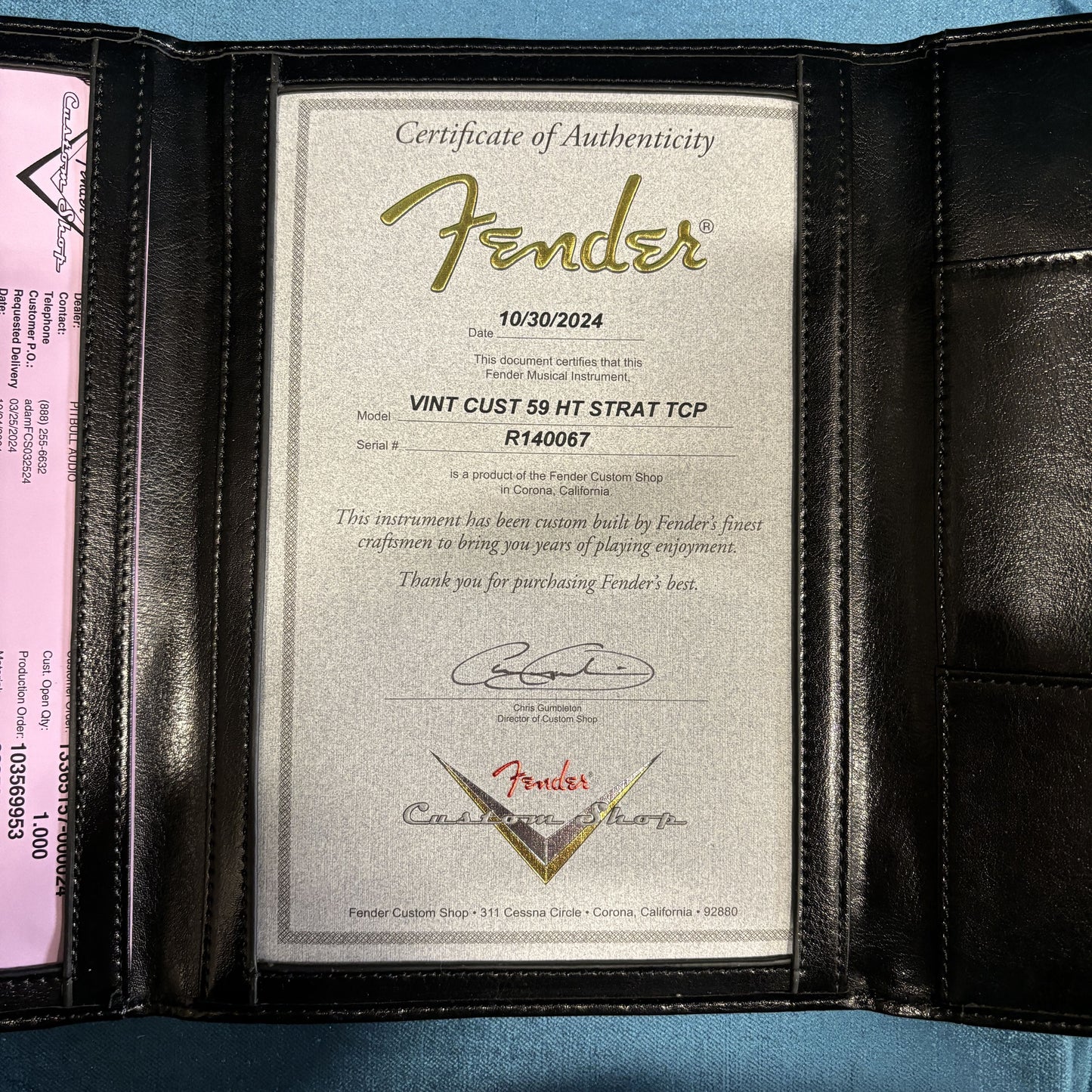 Fender Custom Shop Vintage Custom Hardtail Stratocaster Time Capsule Relic - Faded/Aged Sonic Blue