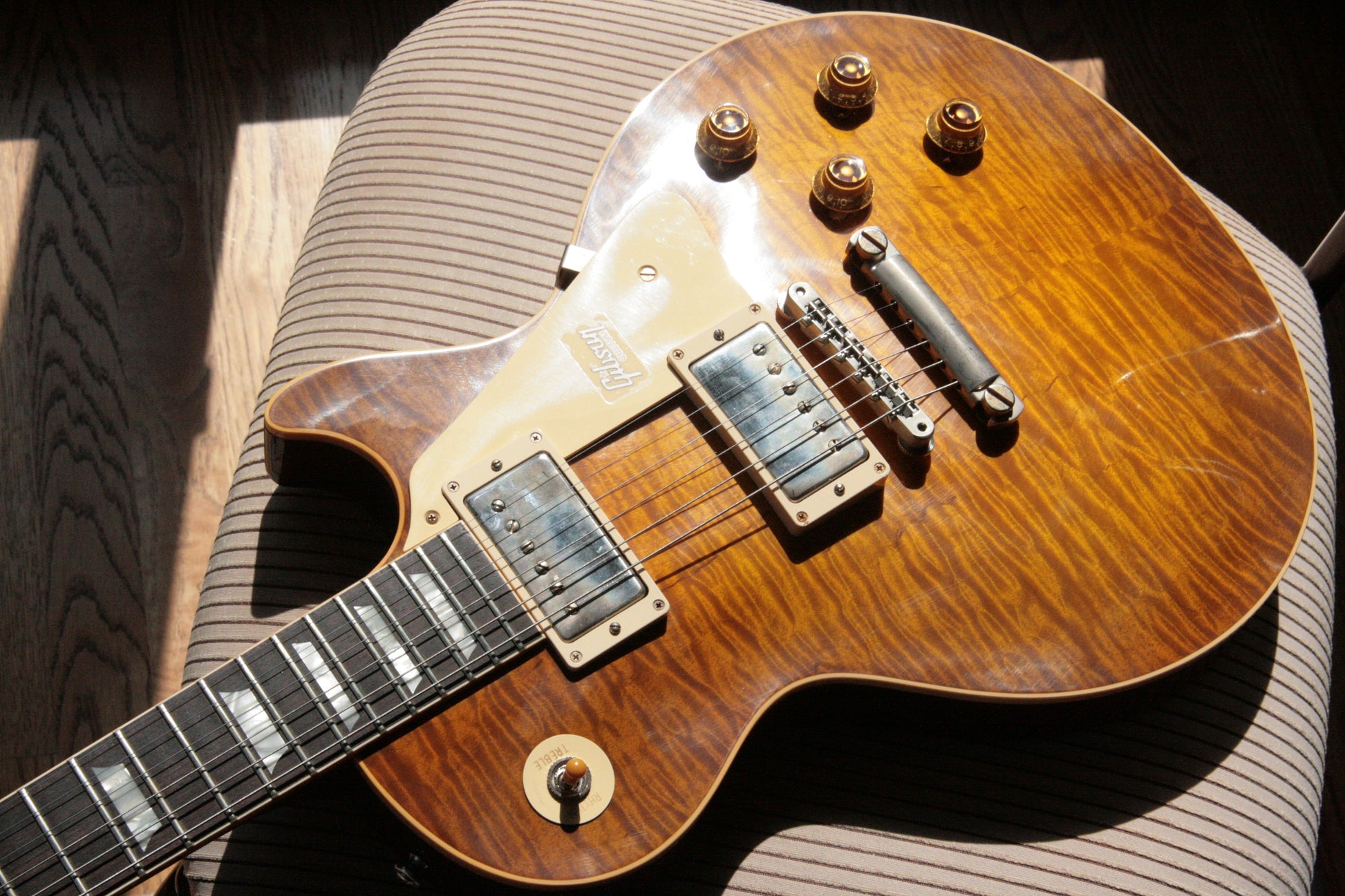 2018 Gibson 1959 Les Paul KILLER TOP Historic Reissue! R9 59 DIRTY GREEN LEMON Custom Shop TH Spec