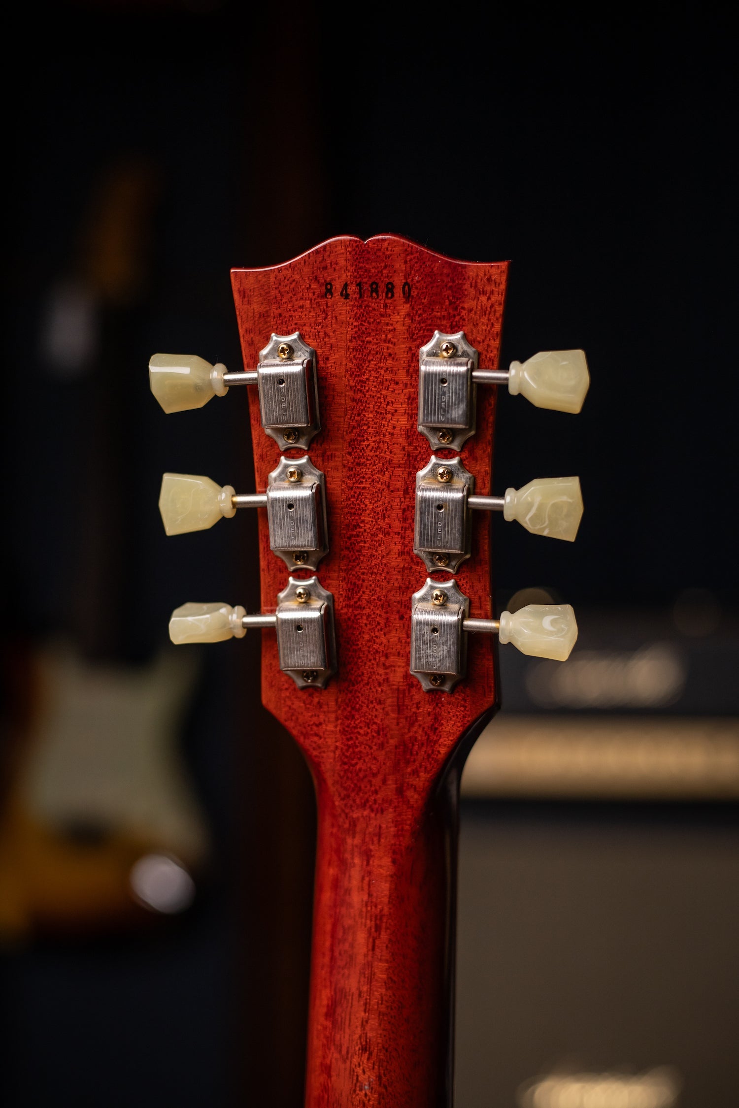 2014 Gibson Custom Shop 1958 Les Paul Reissue Flametop VOS Electric Guitar - Trans Red