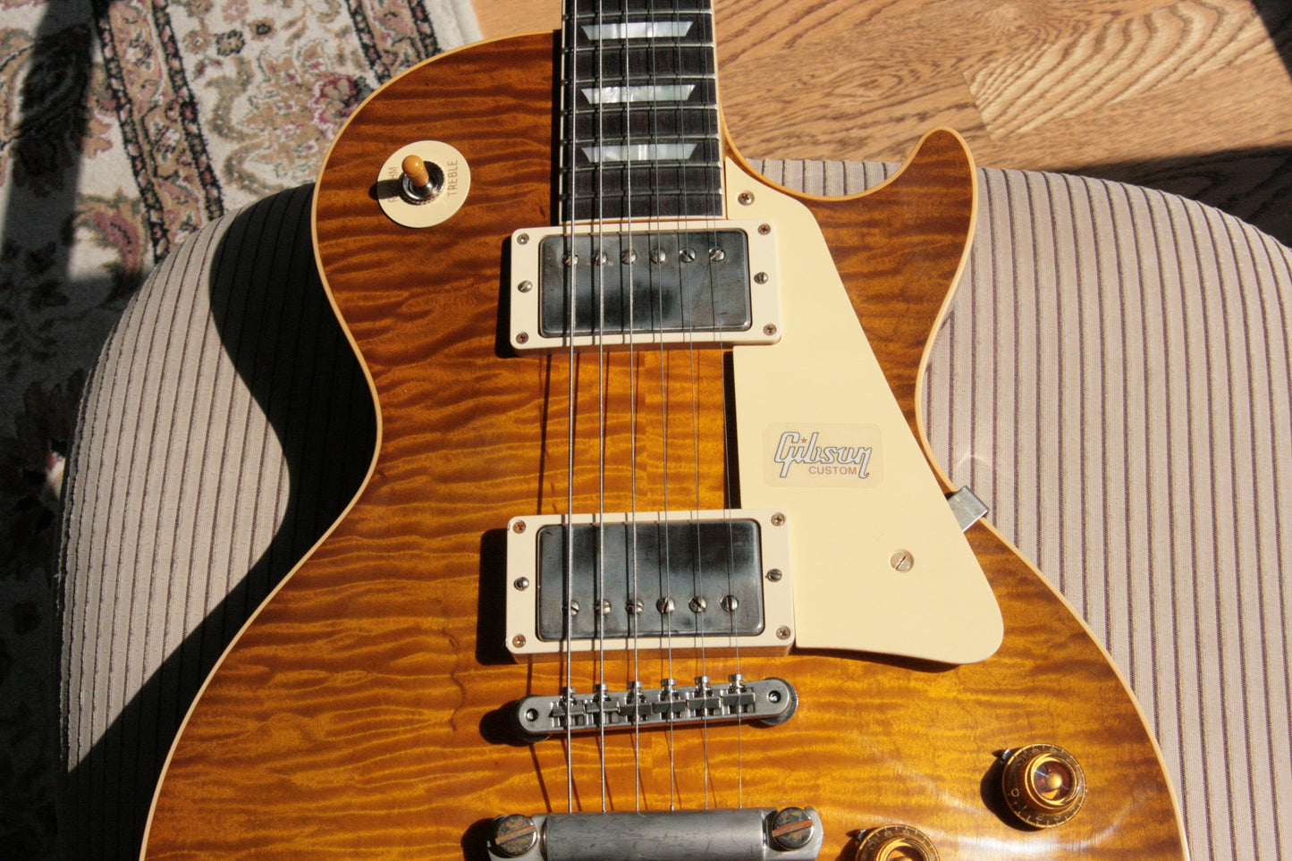 2018 Gibson 1959 Les Paul KILLER TOP Historic Reissue! R9 59 DIRTY GREEN LEMON Custom Shop TH Spec