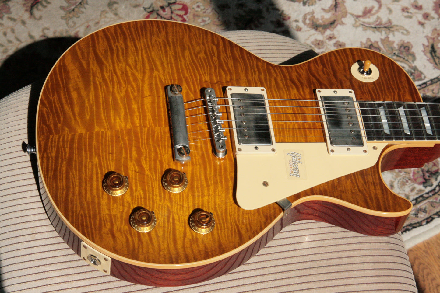 2018 Gibson 1959 Les Paul KILLER TOP Historic Reissue! R9 59 DIRTY GREEN LEMON Custom Shop TH Spec