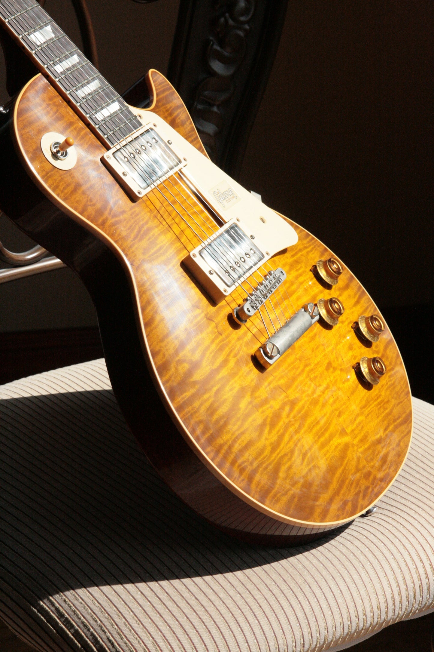 2018 Gibson 1959 Les Paul KILLER TOP Historic Reissue! R9 59 DIRTY GREEN LEMON Custom Shop TH Spec