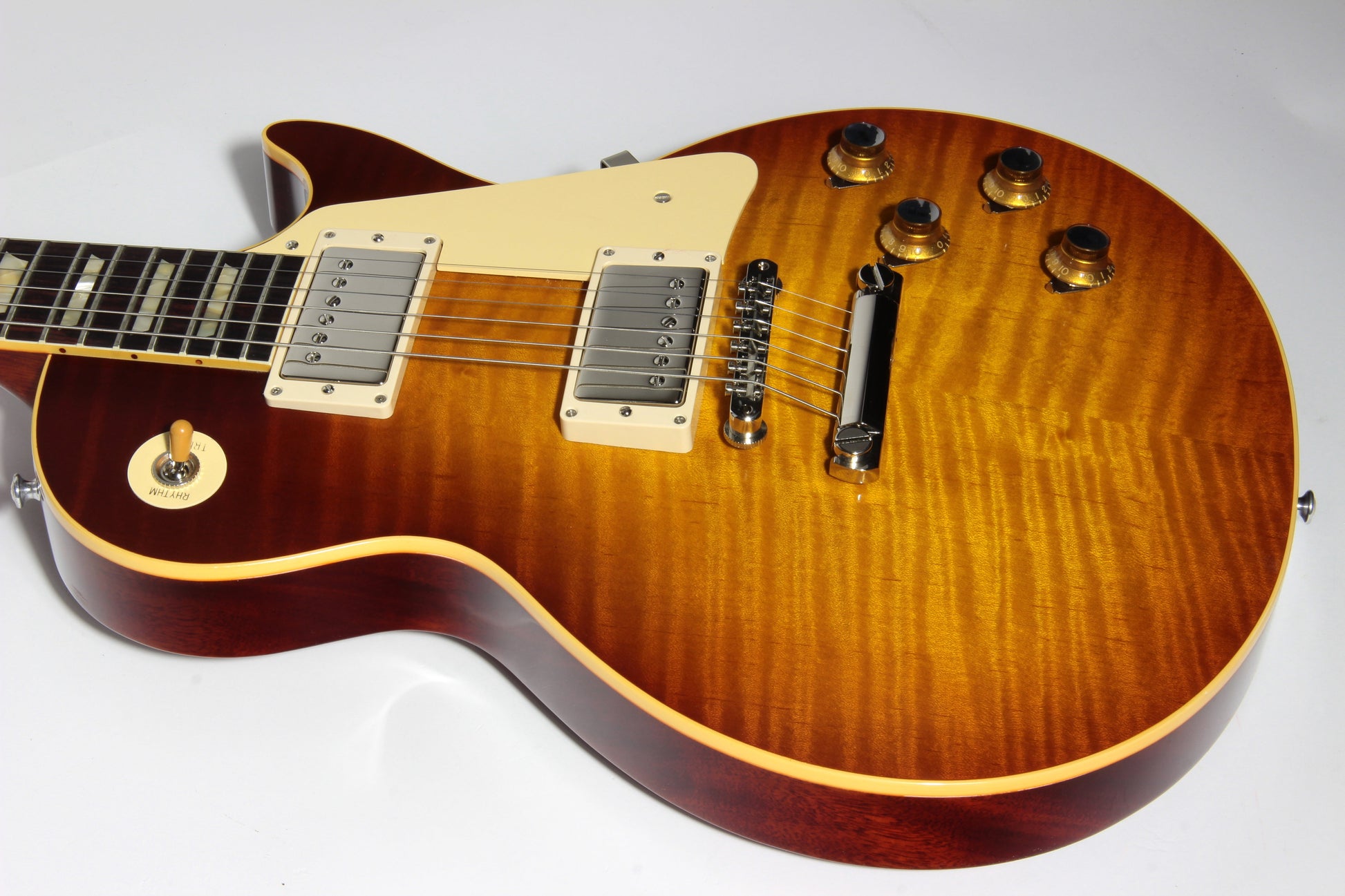 2020 Gibson Custom Shop 1960 Les Paul Standard 60th Anniversary - Iced Tea, R0 '60 Historic Reissue Flametop