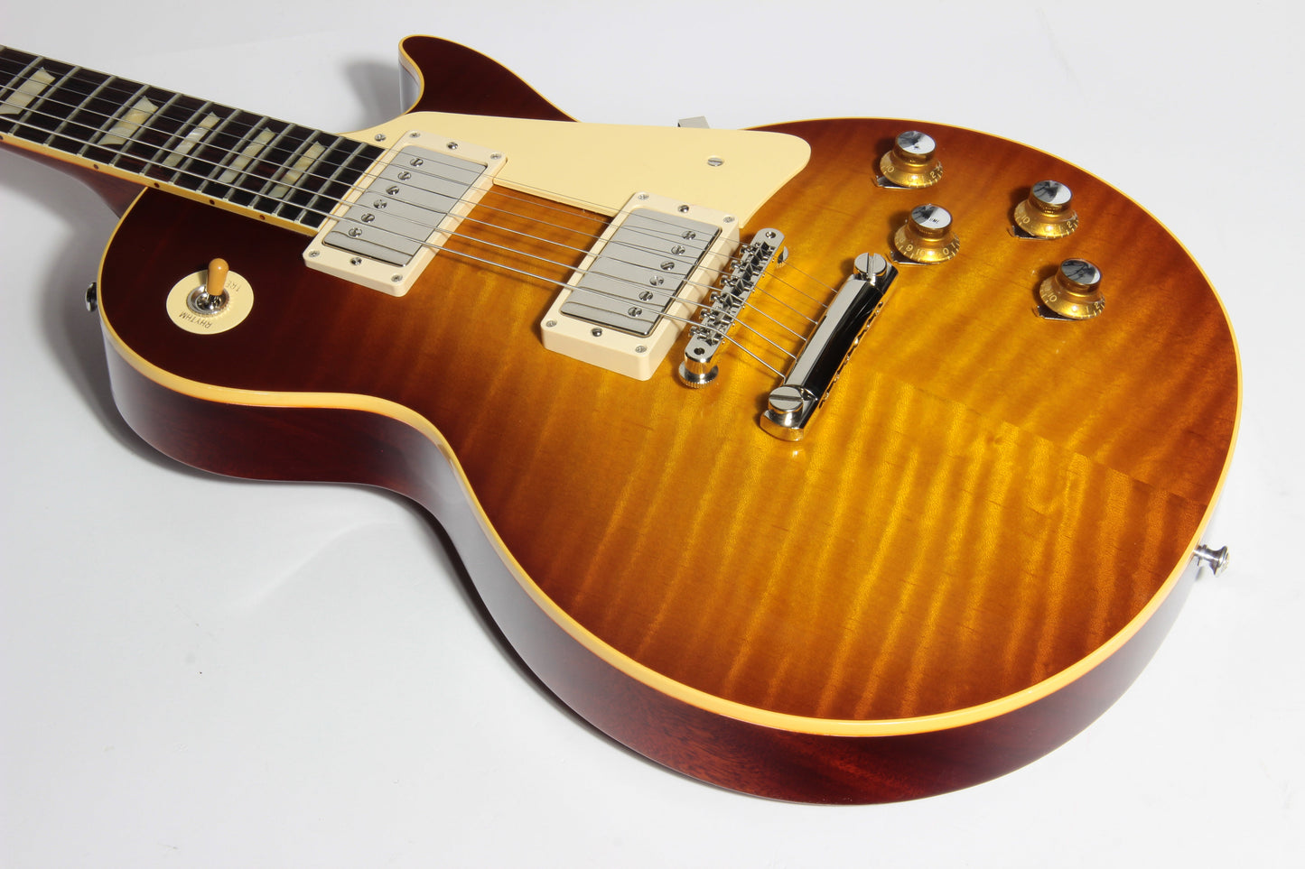 2020 Gibson Custom Shop 1960 Les Paul Standard 60th Anniversary - Iced Tea, R0 '60 Historic Reissue Flametop