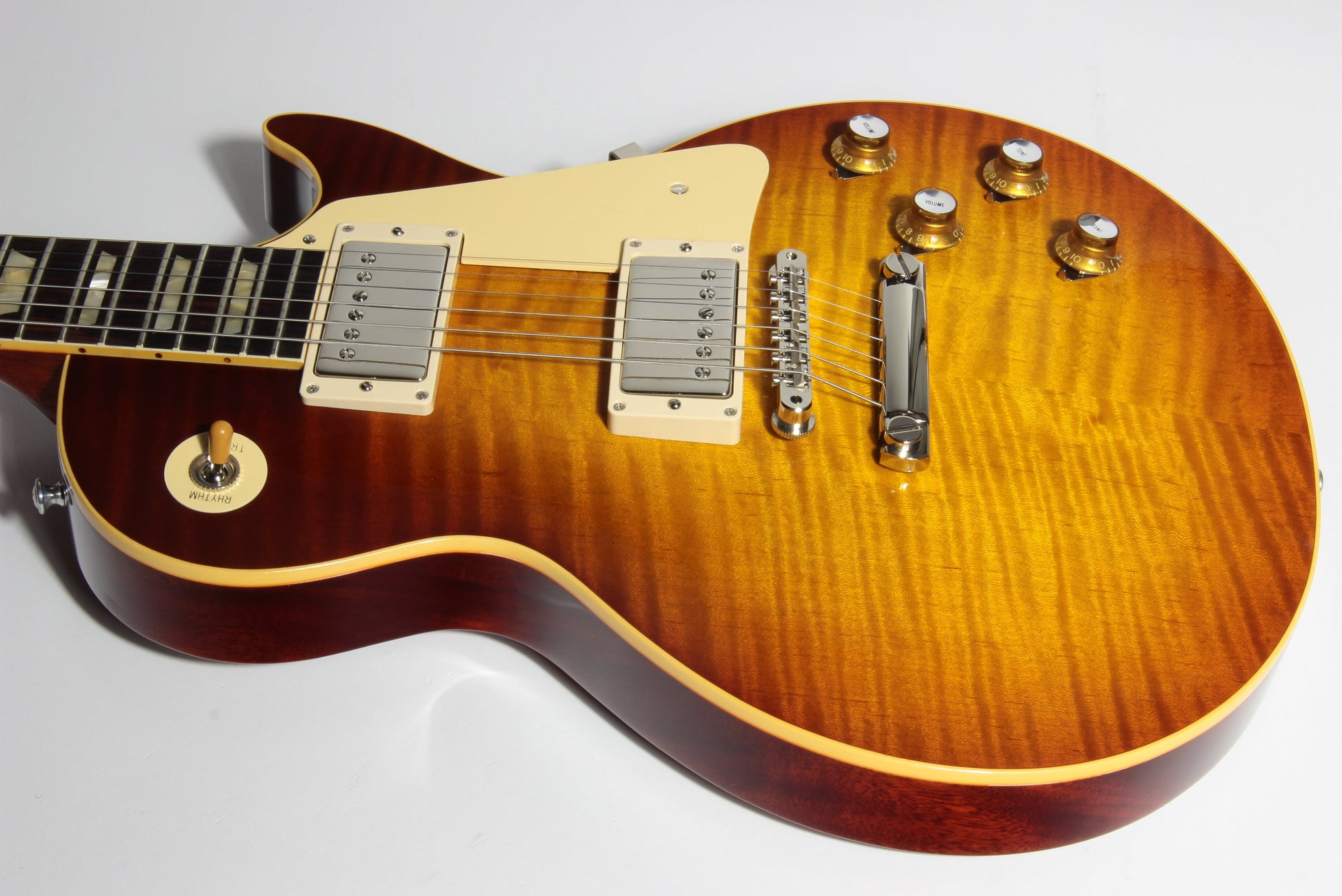 2020 Gibson Custom Shop 1960 Les Paul Standard 60th Anniversary - Iced Tea, R0 '60 Historic Reissue Flametop