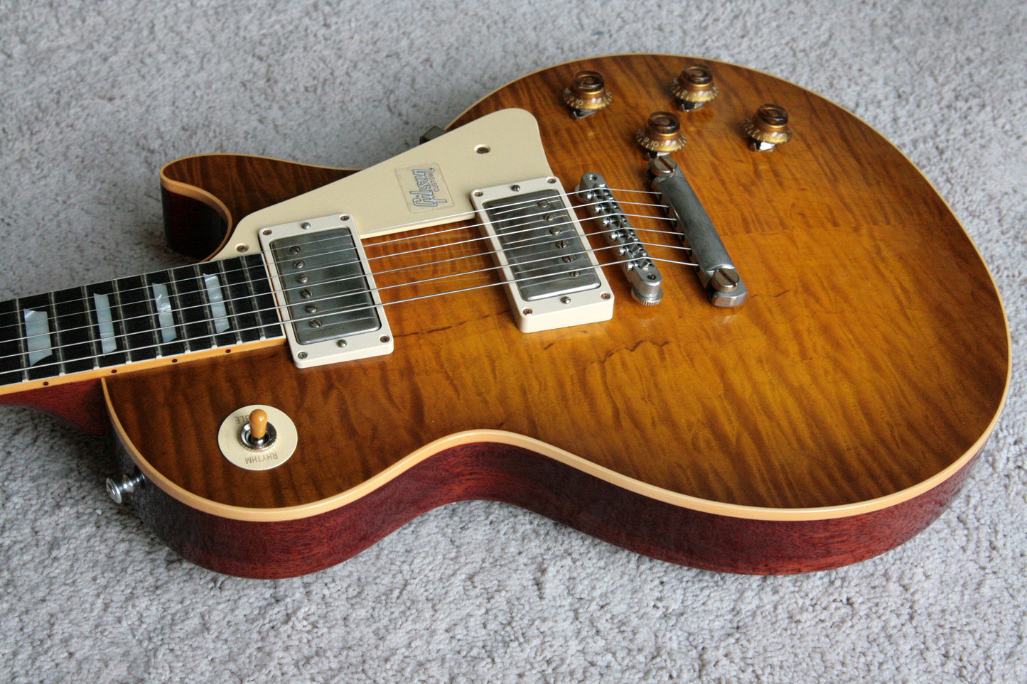 2018 Gibson 1959 Les Paul KILLER TOP Historic Reissue! R9 59 DIRTY GREEN LEMON Custom Shop TH Spec