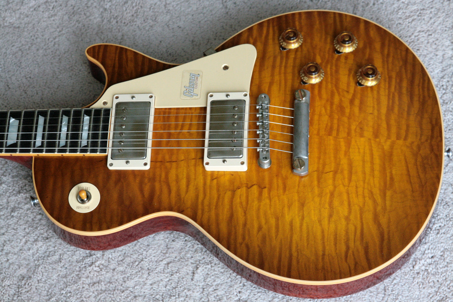 2018 Gibson 1959 Les Paul KILLER TOP Historic Reissue! R9 59 DIRTY GREEN LEMON Custom Shop TH Spec