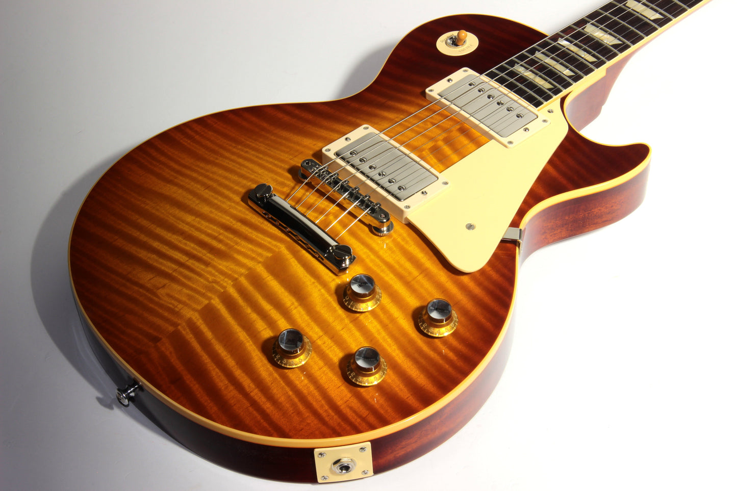 2020 Gibson Custom Shop 1960 Les Paul Standard 60th Anniversary - Iced Tea, R0 '60 Historic Reissue Flametop