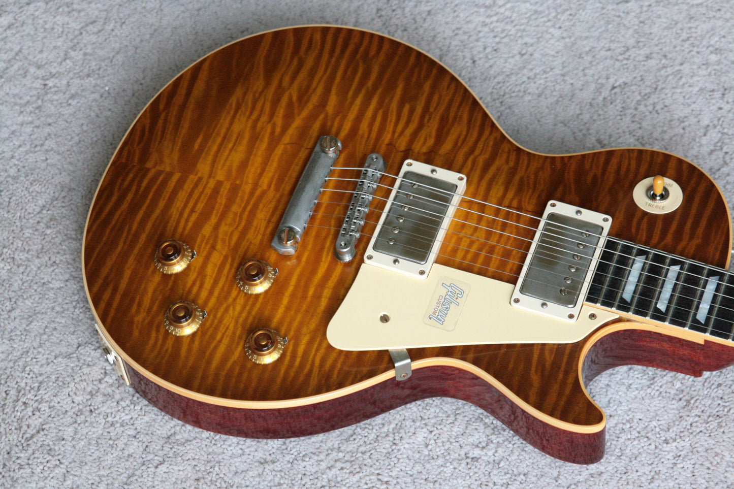 2018 Gibson 1959 Les Paul KILLER TOP Historic Reissue! R9 59 DIRTY GREEN LEMON Custom Shop TH Spec